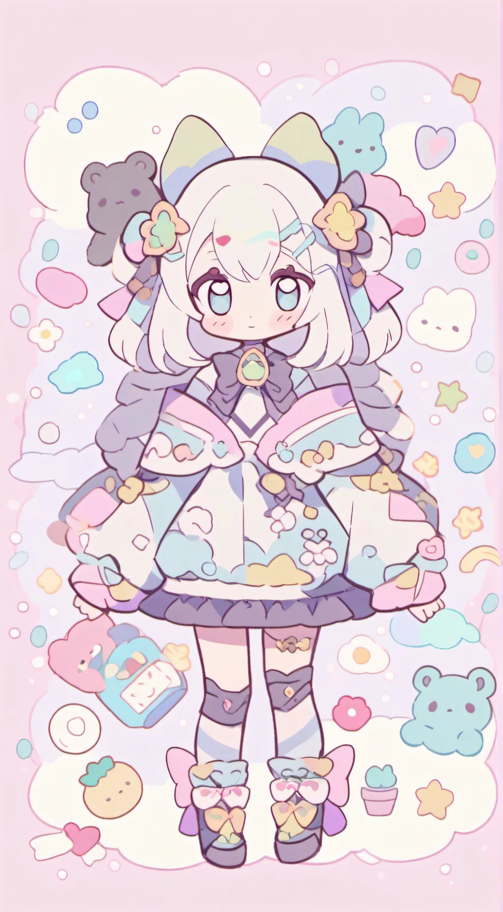 ai character: north fox background