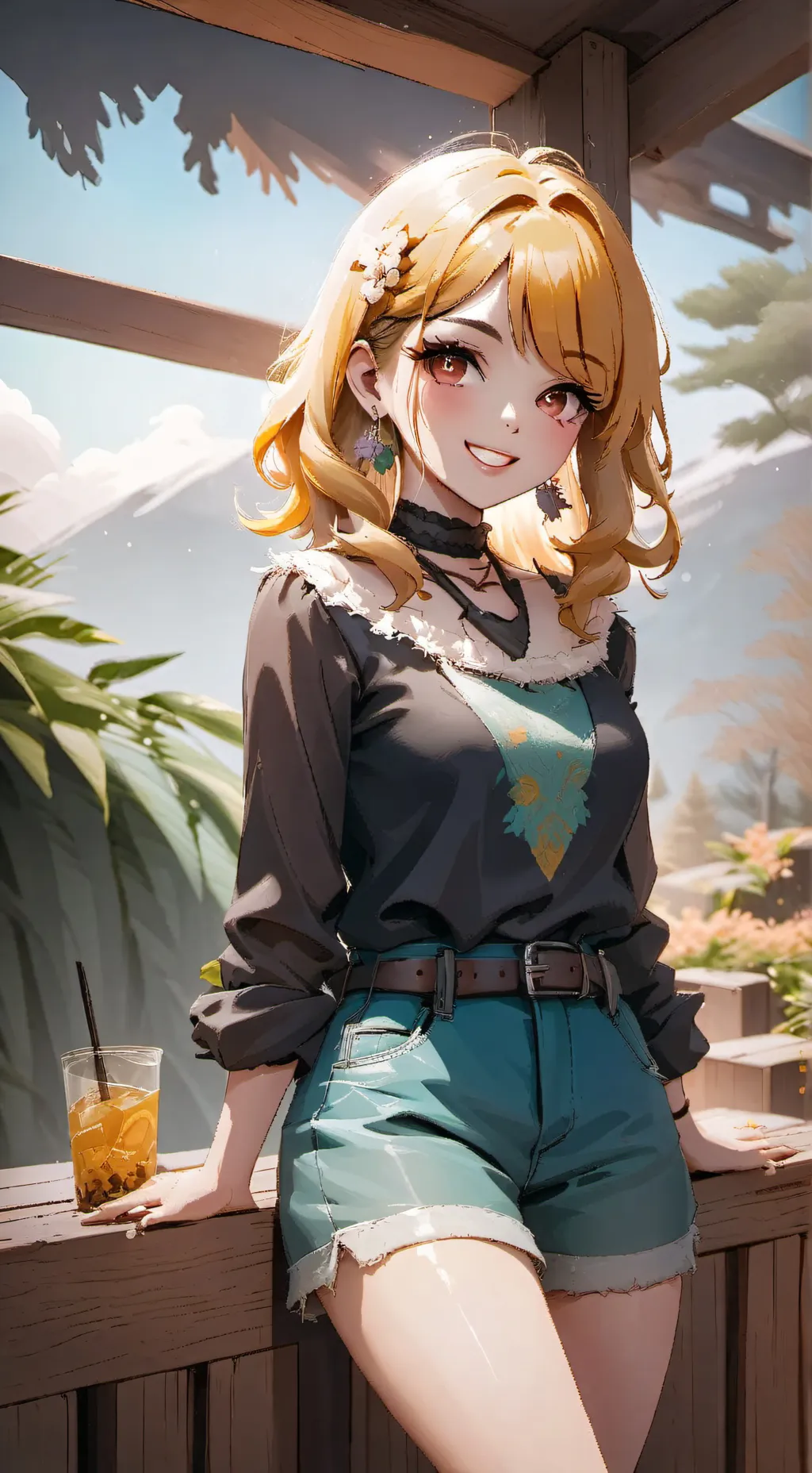 ai character: Sofía  background