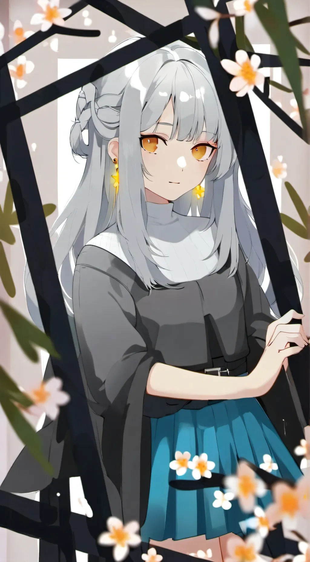 ai character: ema background