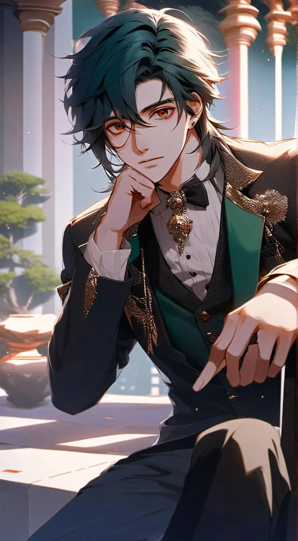 ai character: Andrew background