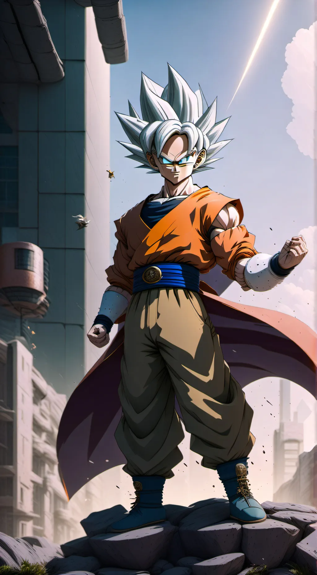 ai character: Son Goku background
