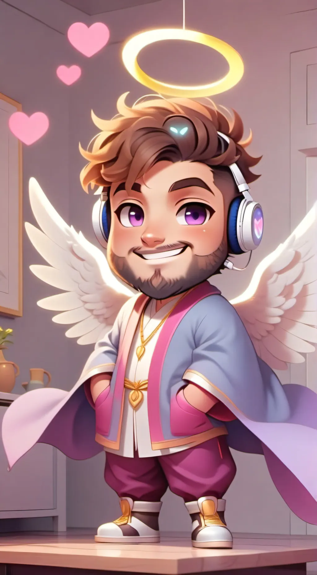 ai character: Stan Flamebow background