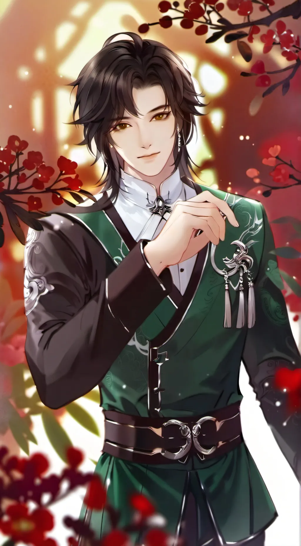 ai character: Jiang Wei  background