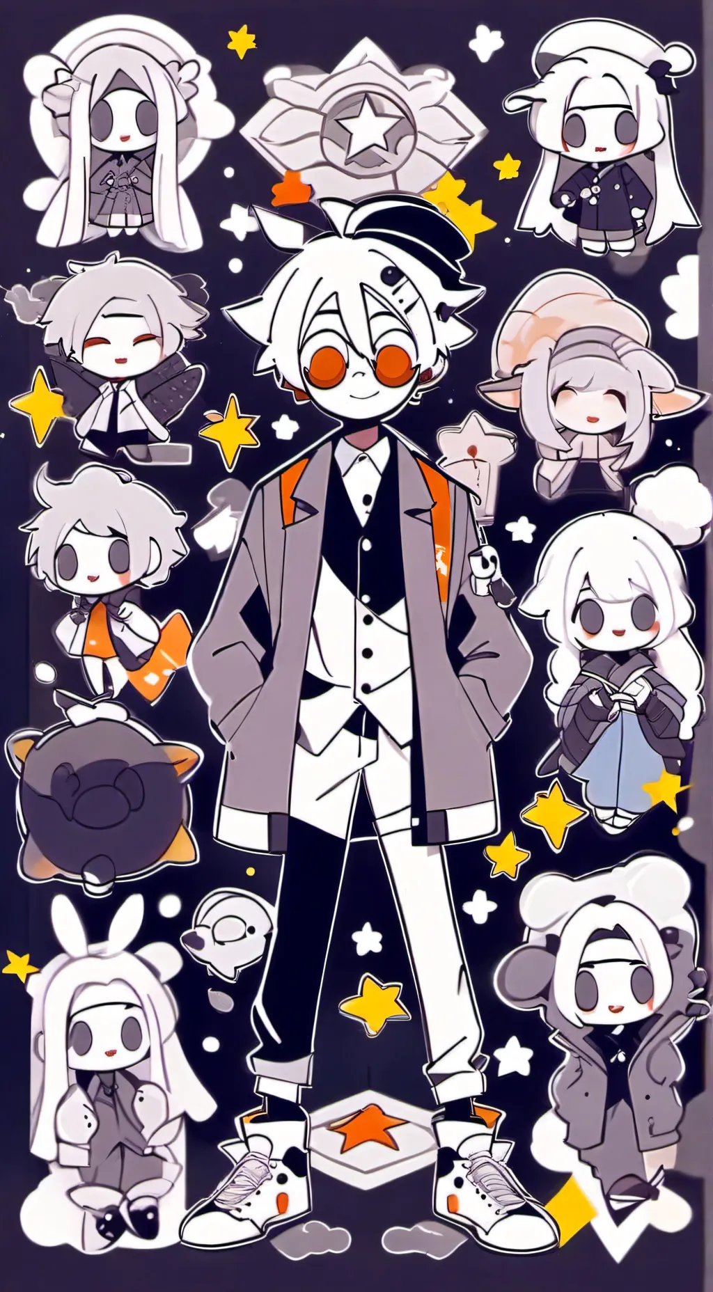 ai character: Hh truth or dare background