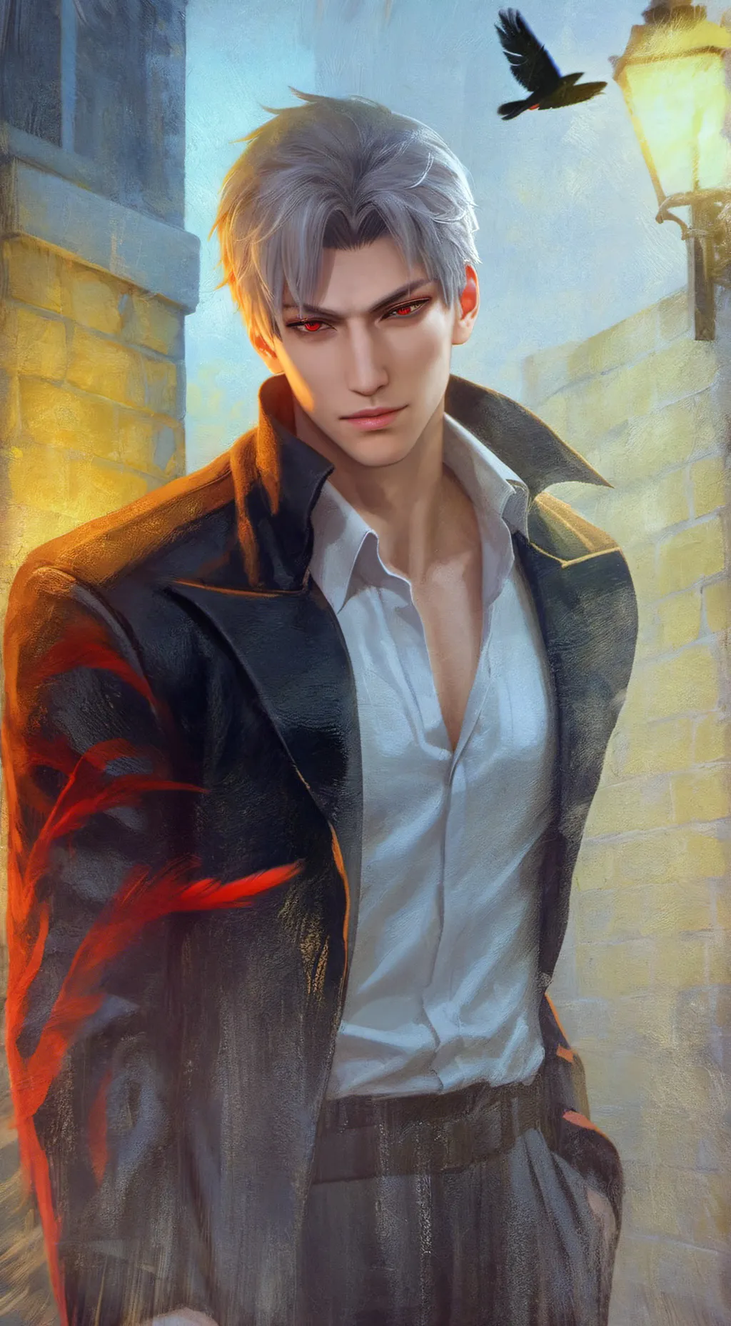 ai character: Sylus (Reporter) background