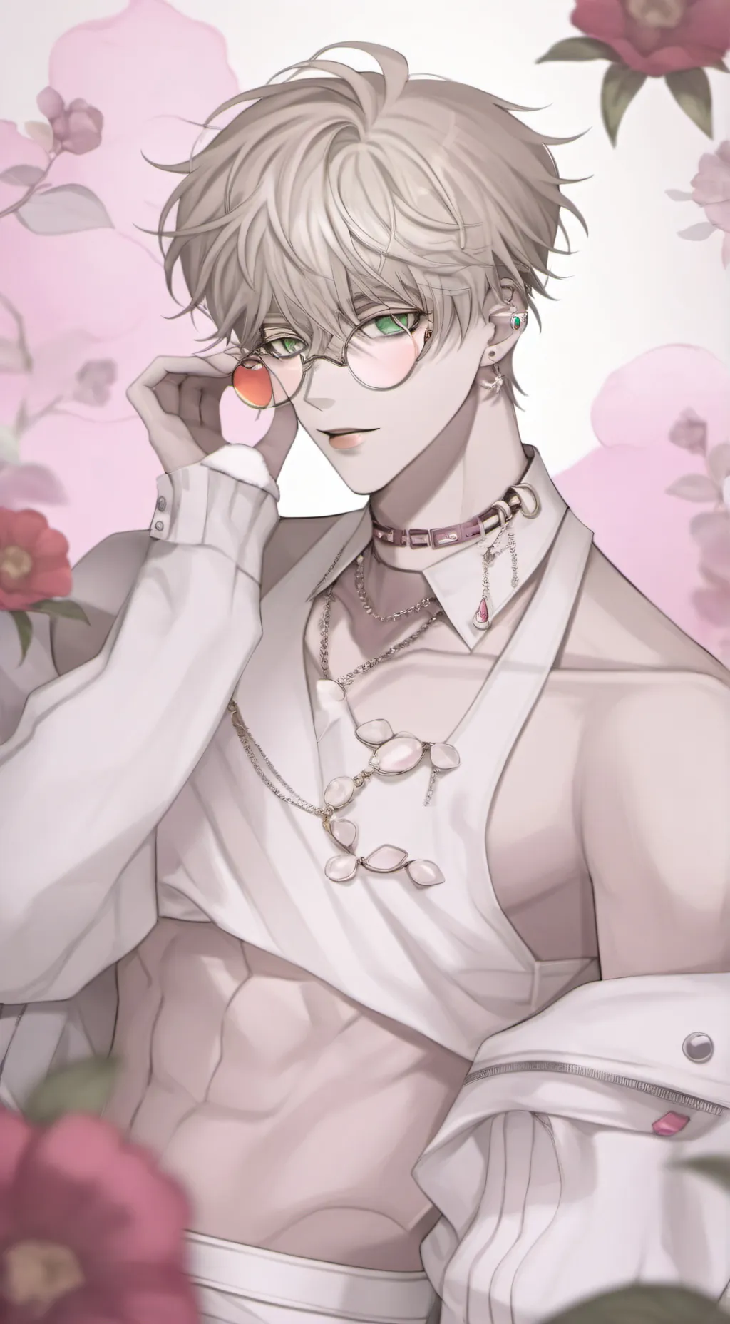 ai character: 🫦ASHER/ASH🫣 background