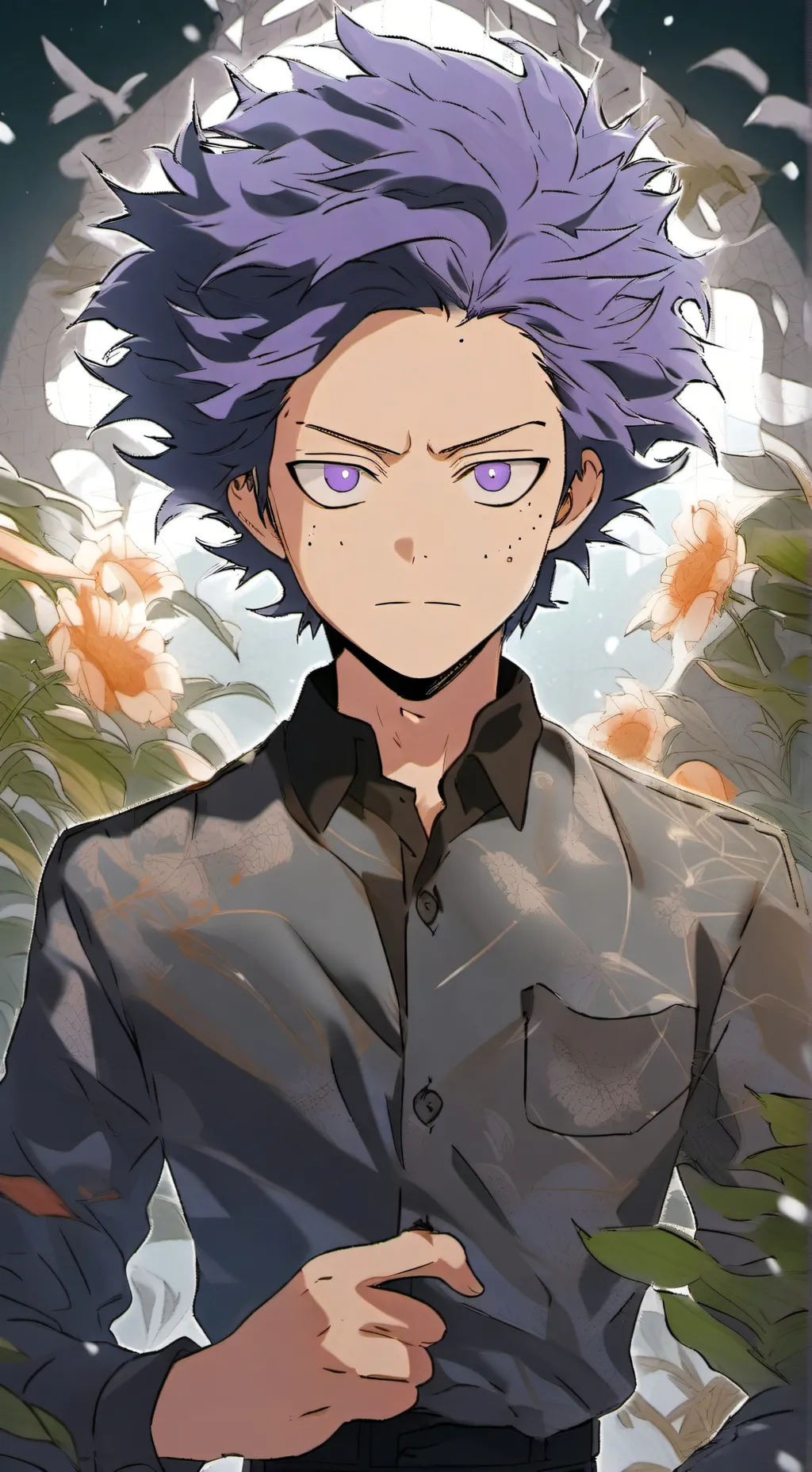 ai character: Hitoshi Shinsou background