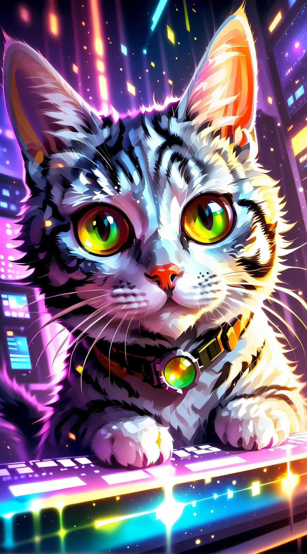 ai character: Mimi. And Nola. background