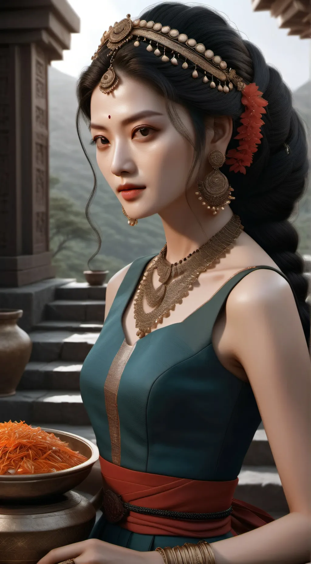 ai character: dw infection au background