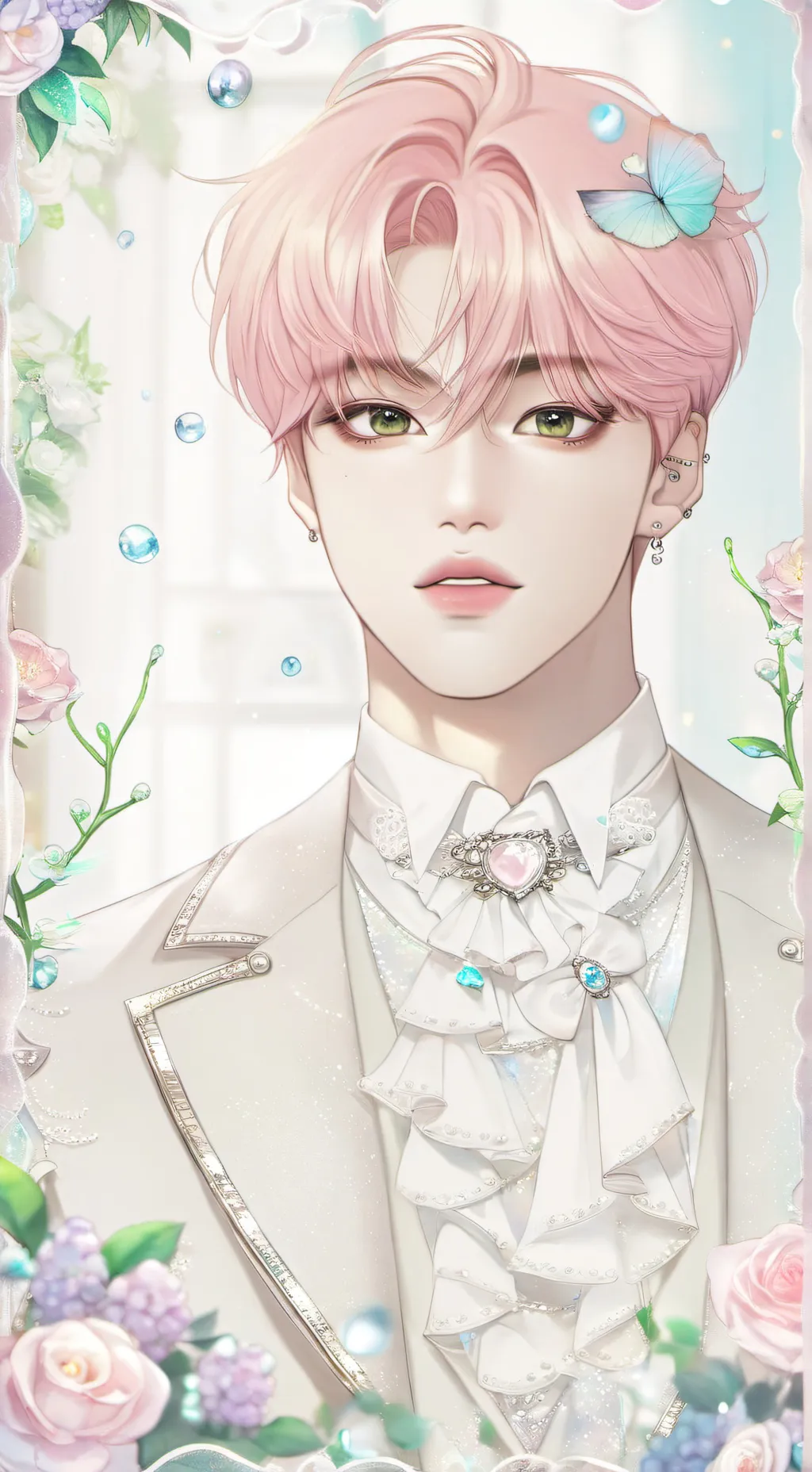 ai character: Jimin  background