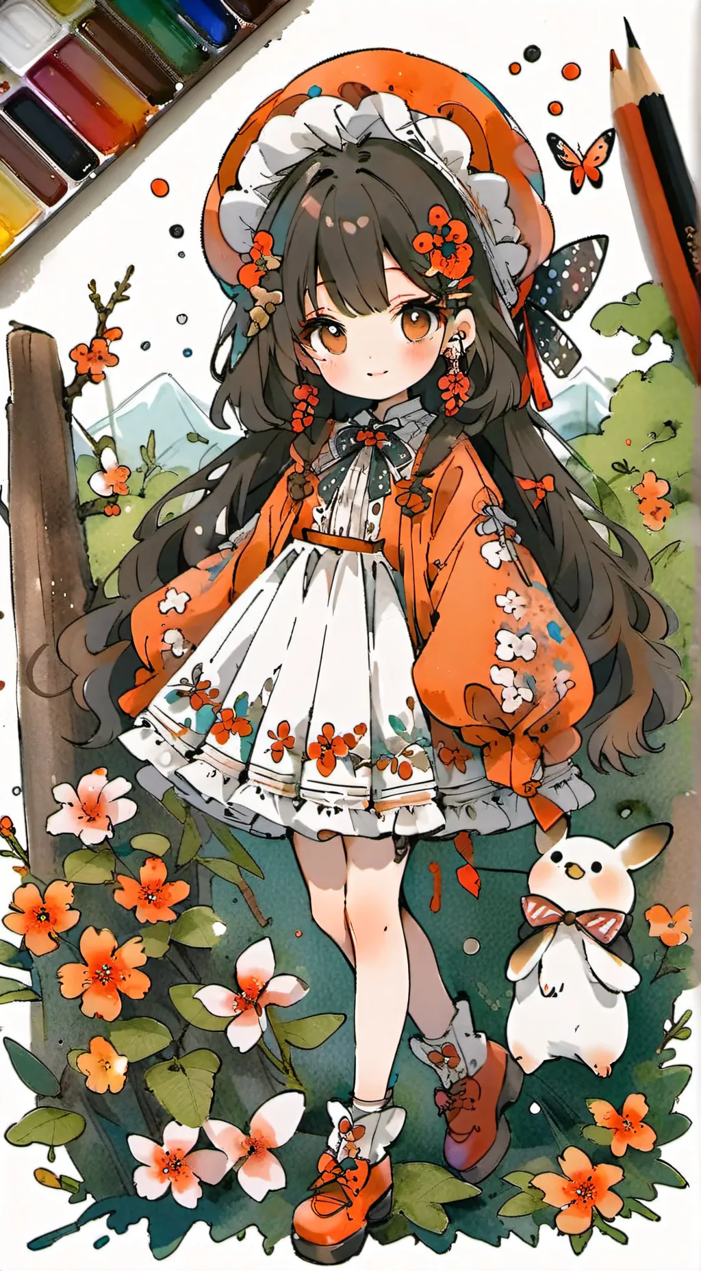 ai character: Miss English (BPS) background