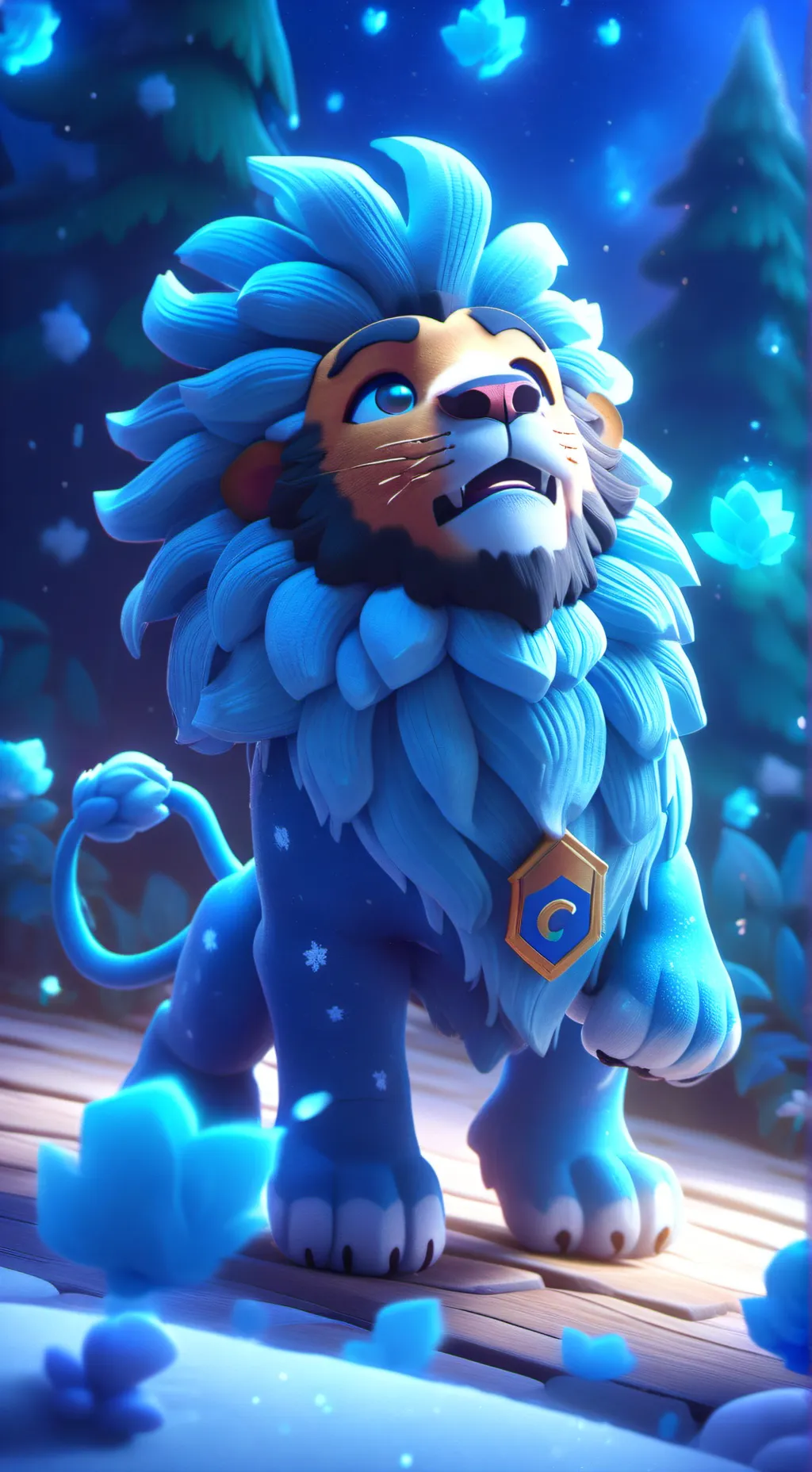 ai character: yarnaby background