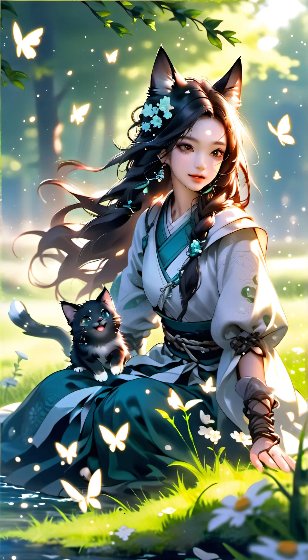 ai character: princess Lena background