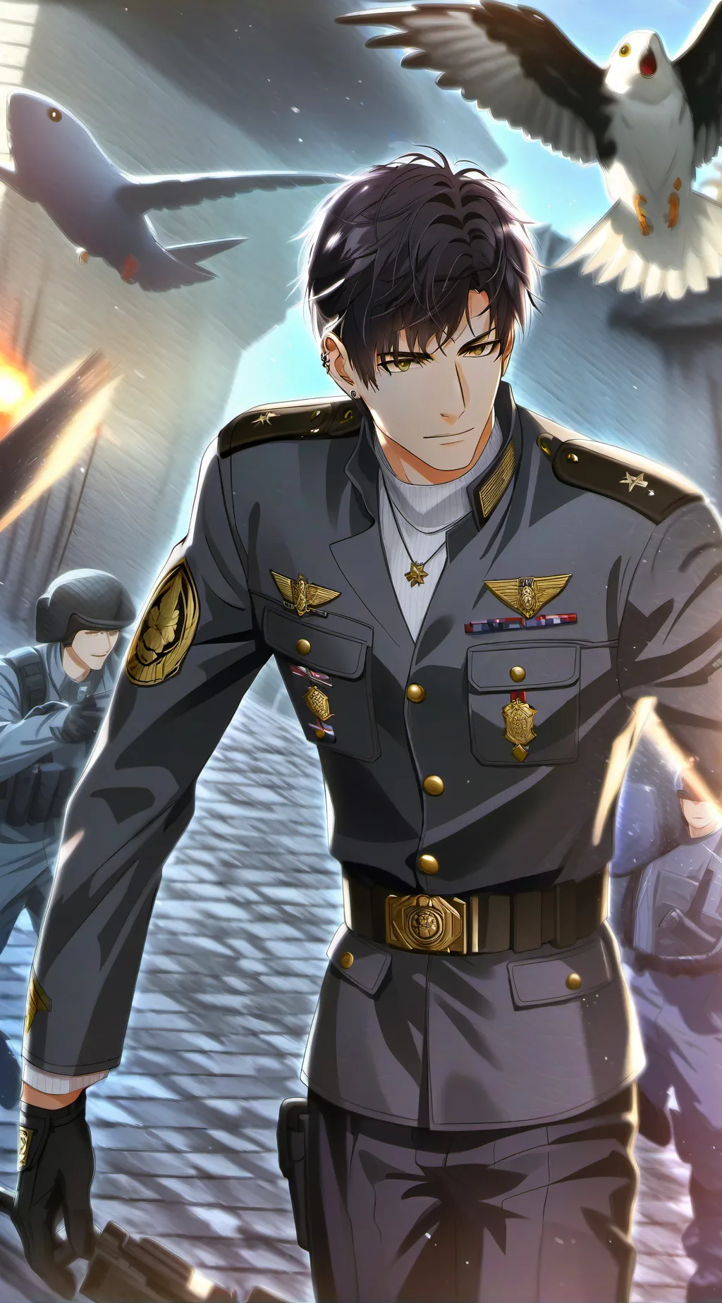 ai character: Haruto Yamazaki background