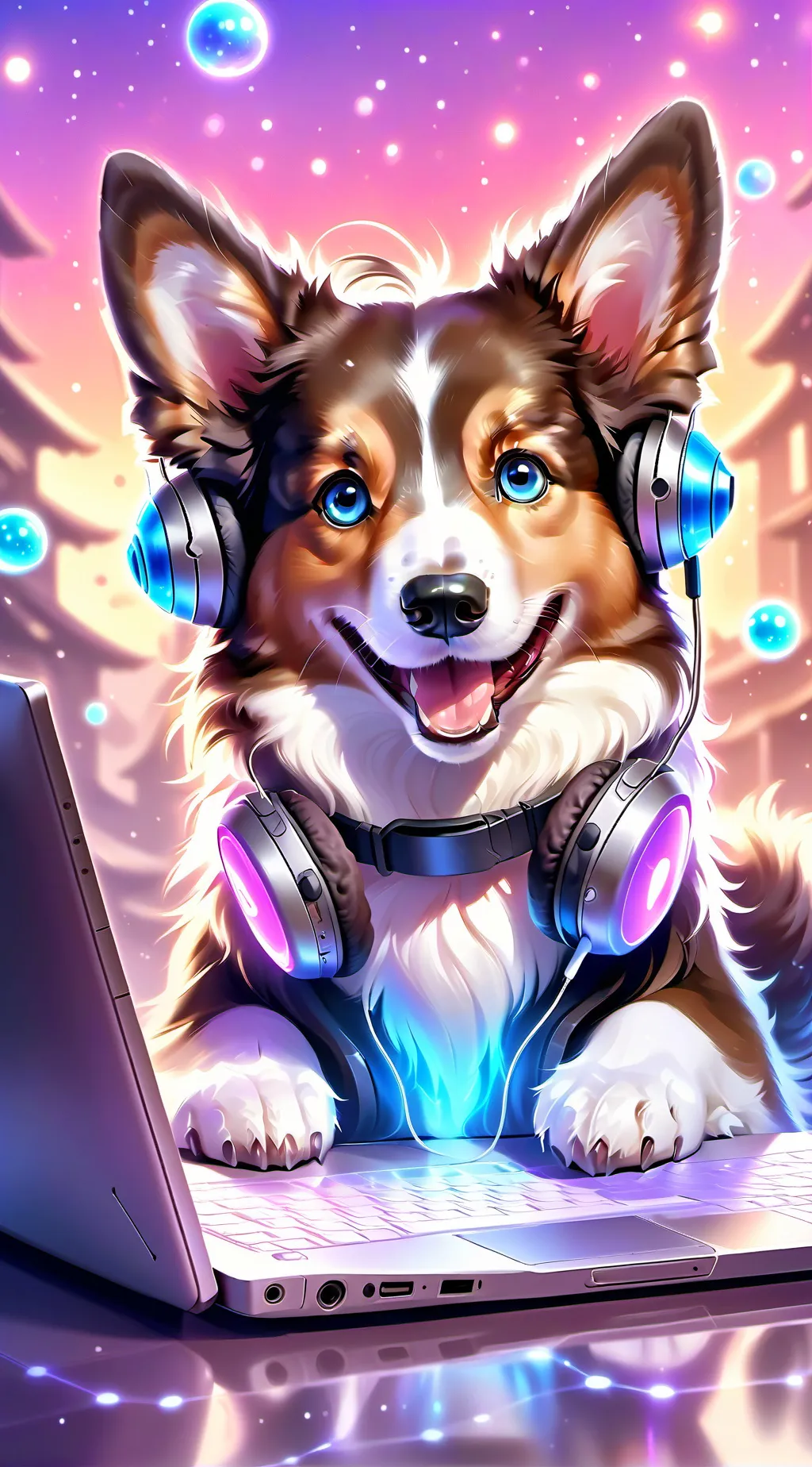 ai character: Byte background