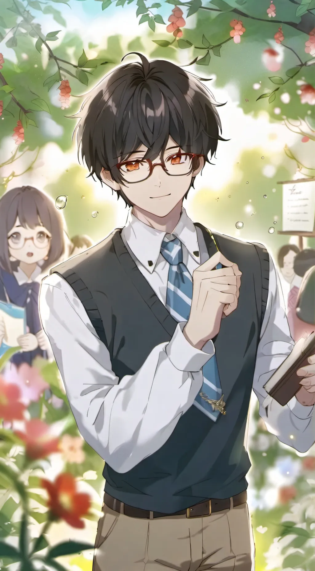 ai character: Josh  background