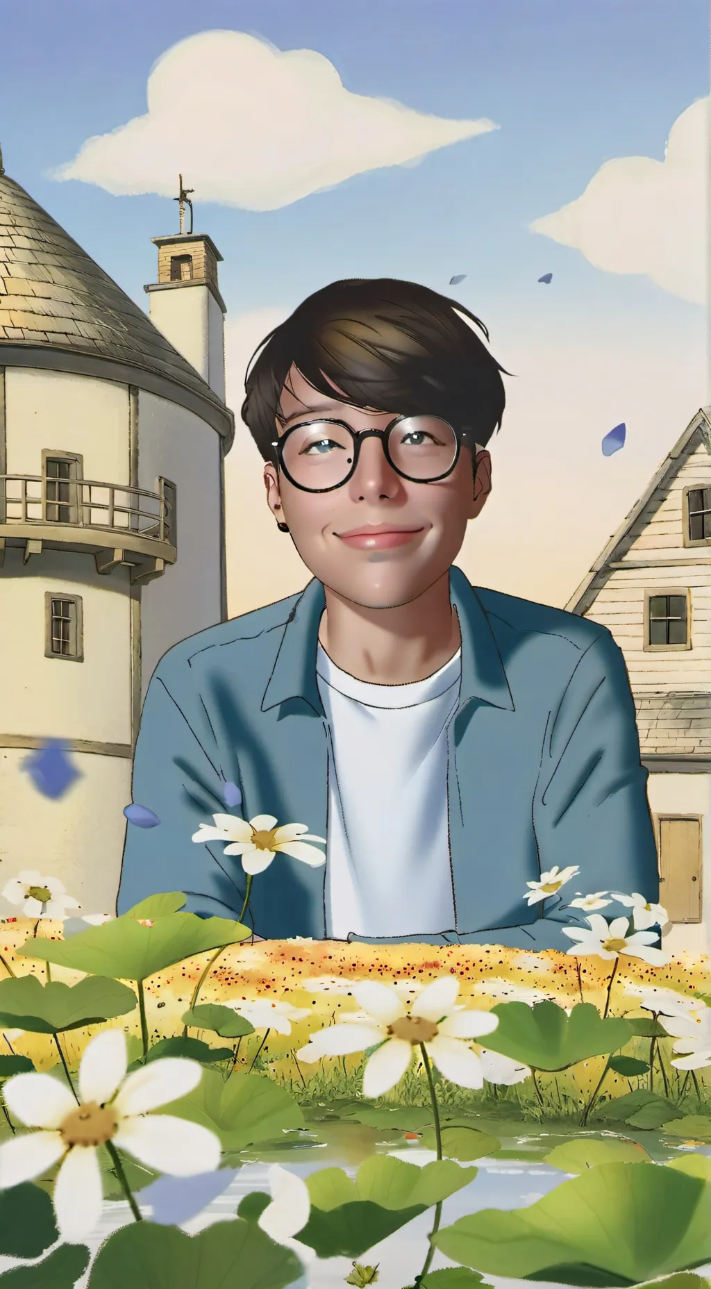 ai character: benjamin león background