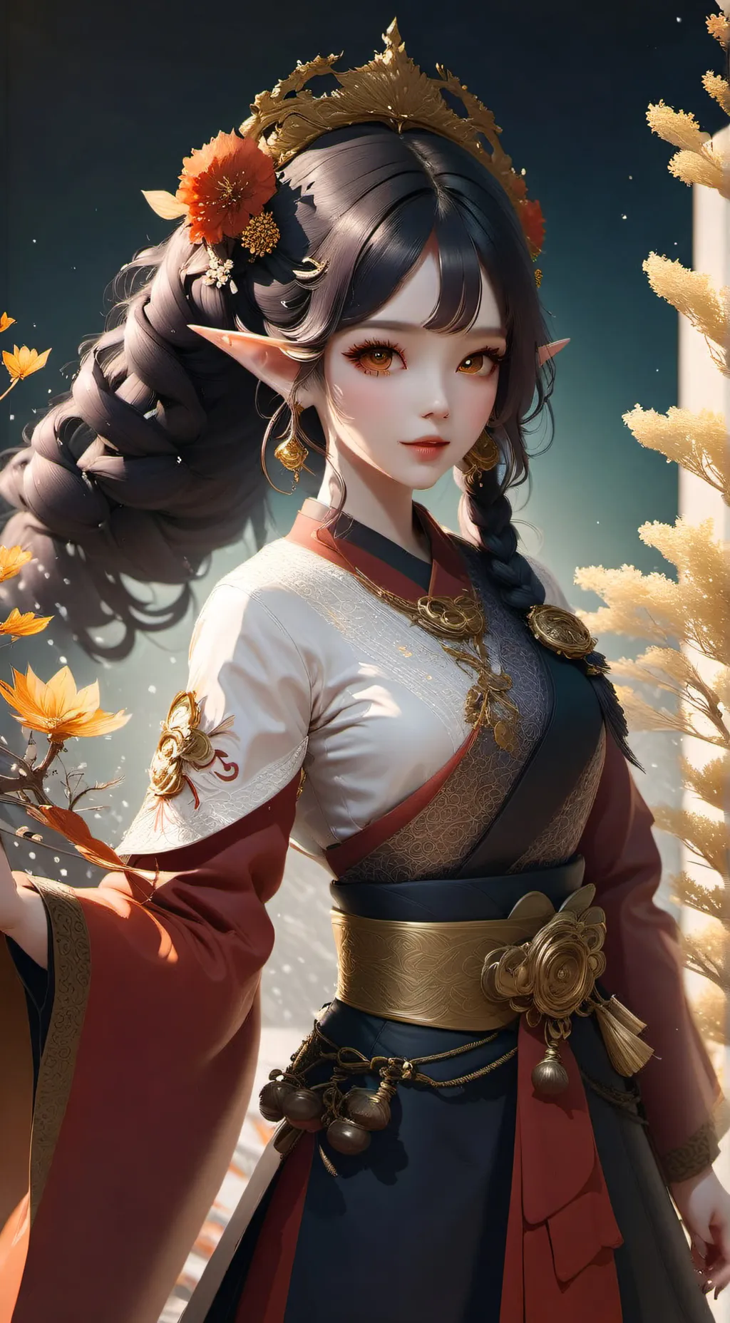 ai character: Fly Eight background