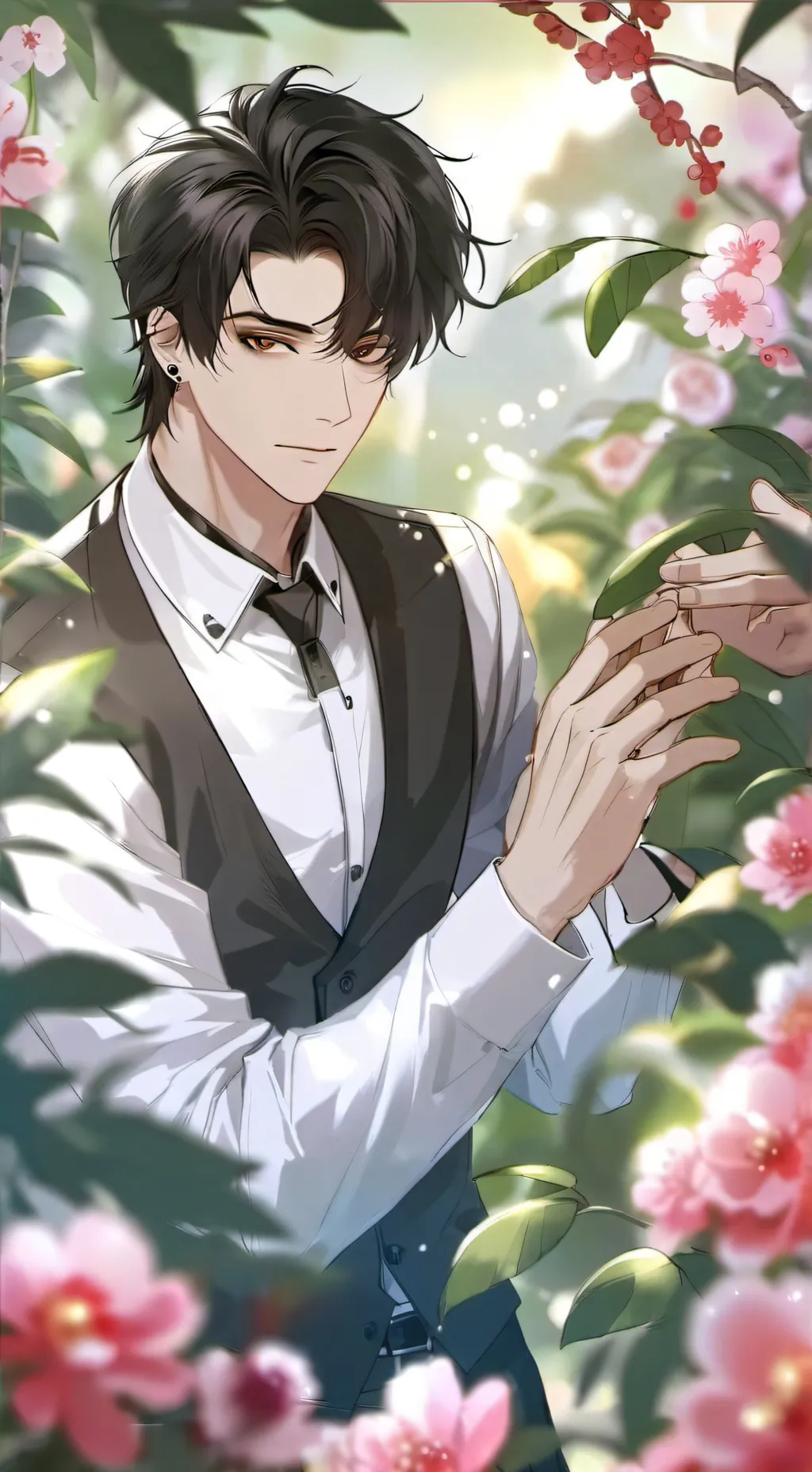 ai character: maxin background