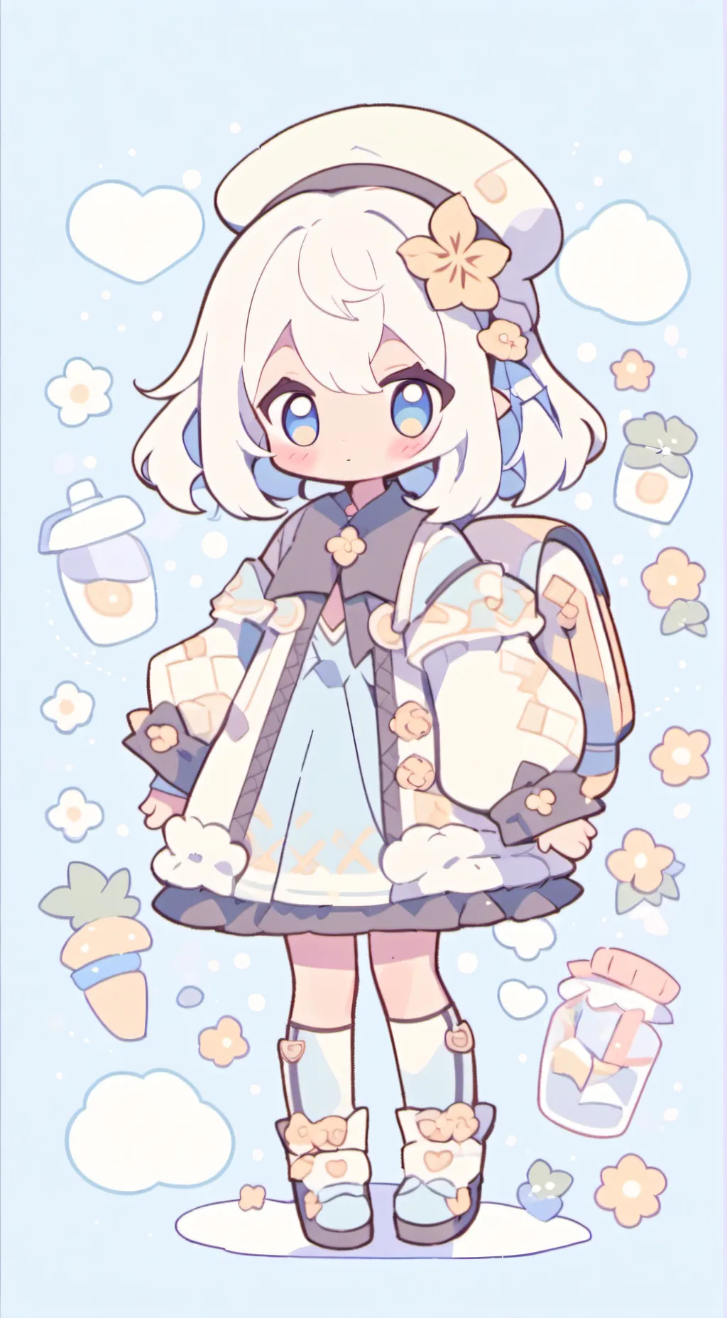 ai character: b0t 918.. background