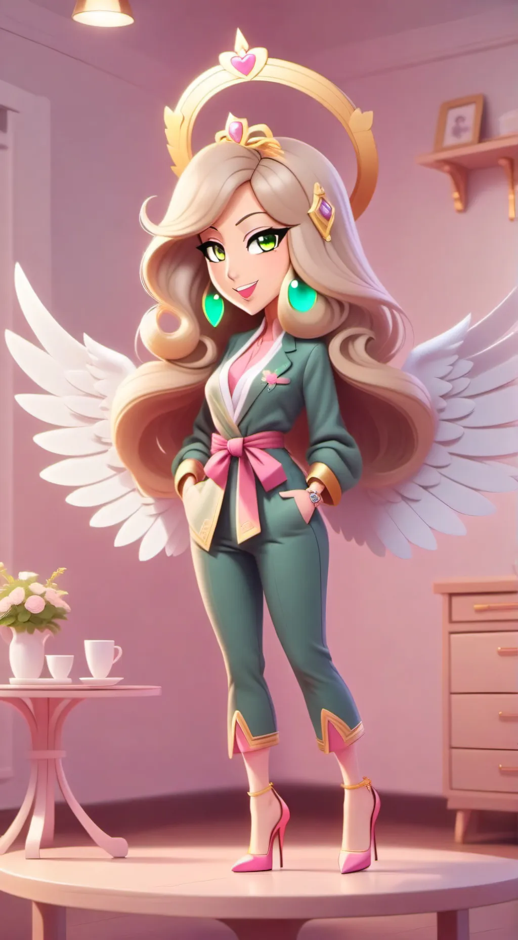 ai character: Rose Jones background