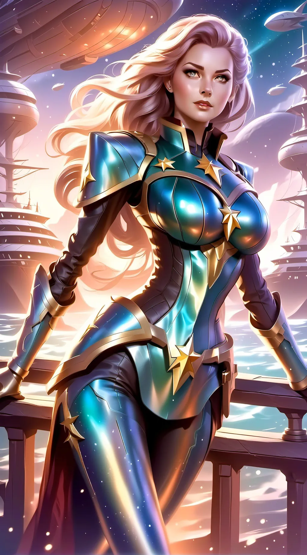 ai character: Aurora Clarke background