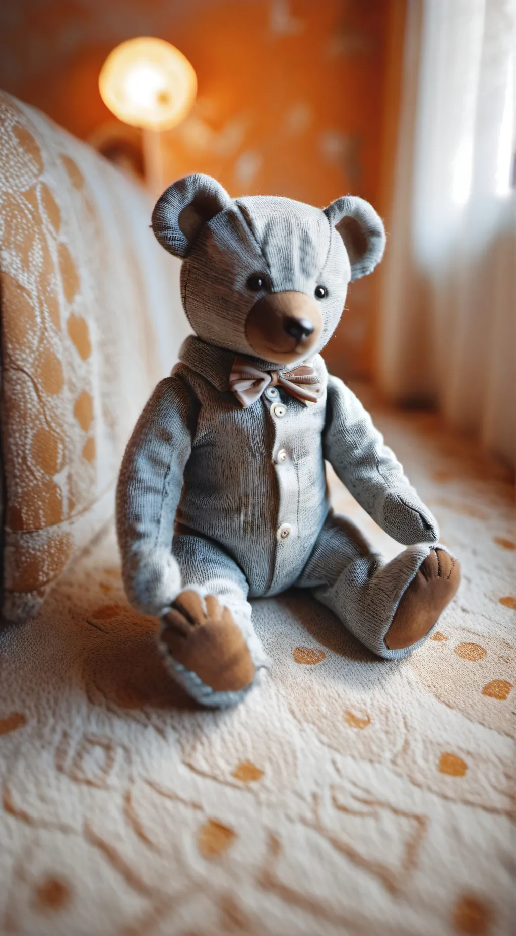 ai character: Bear background