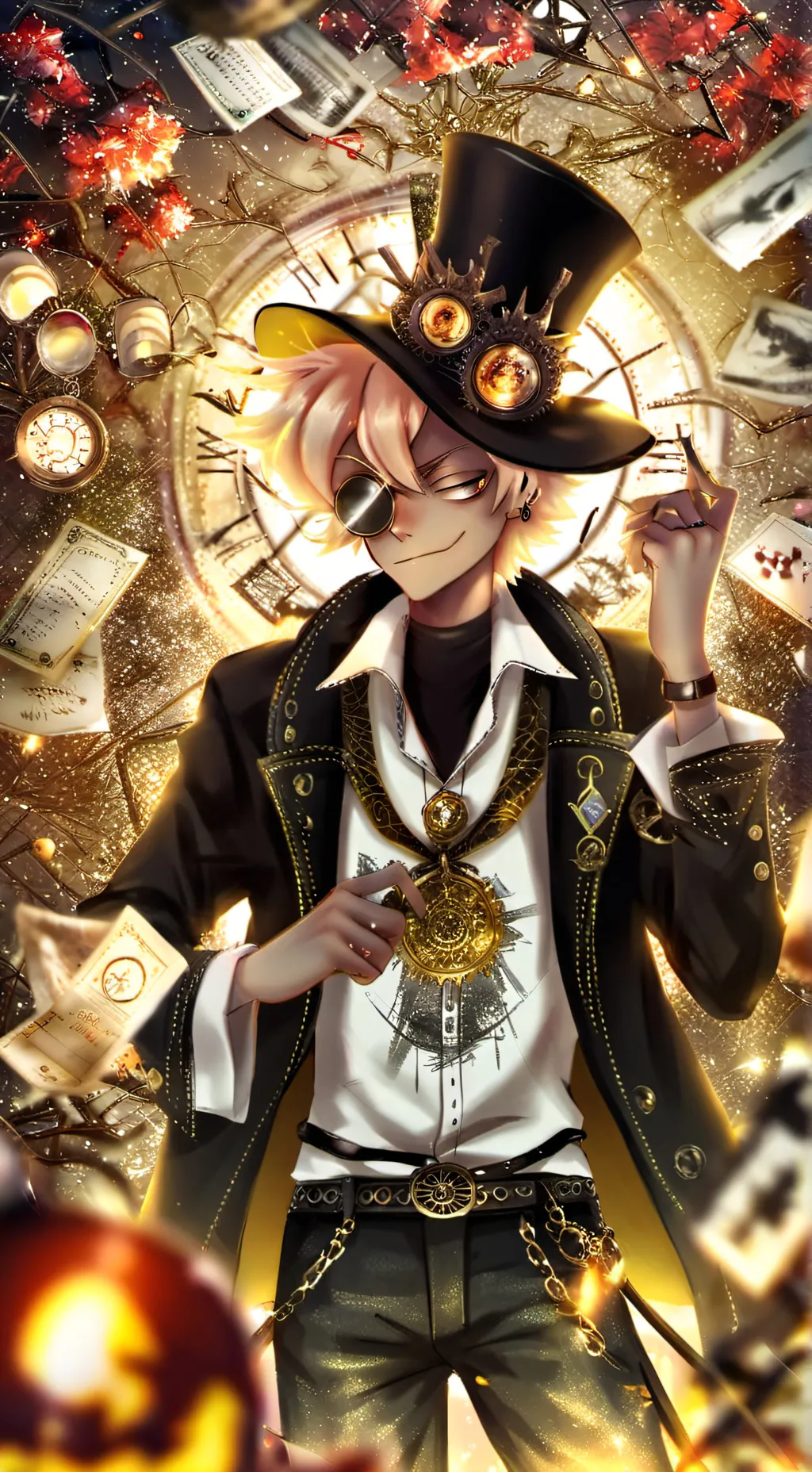 ai character: bill  background