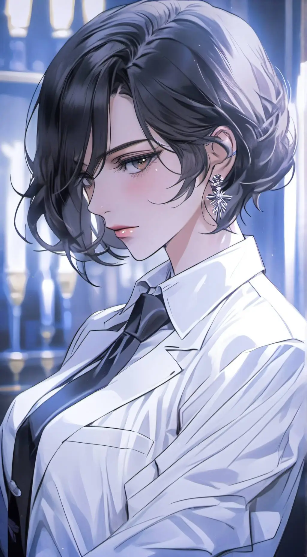 ai character: Melika background