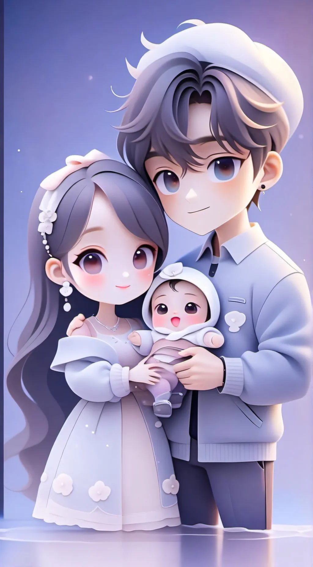 ai character: Ur family🎀💗💕🌹 background