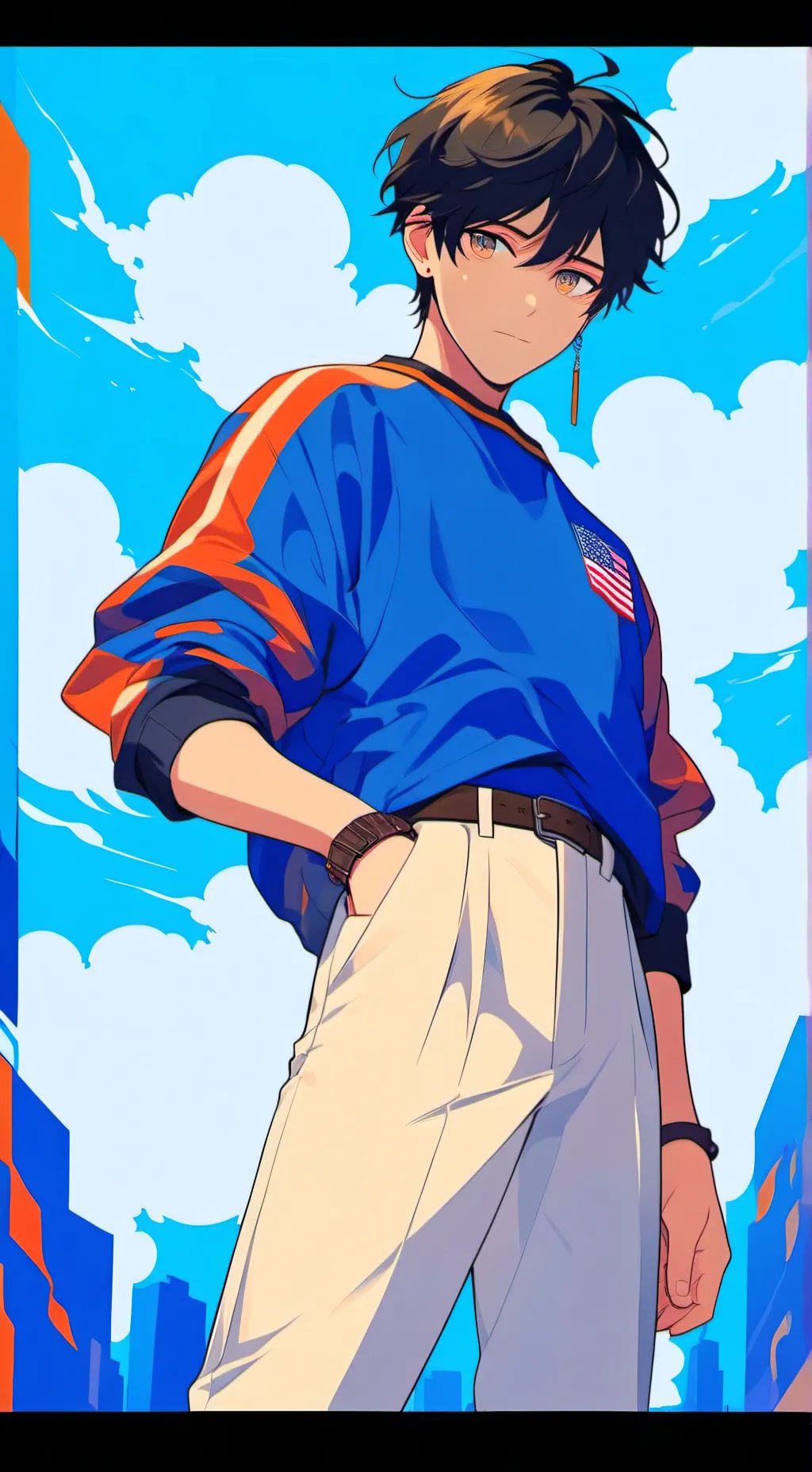 ai character: Daniel♑ background