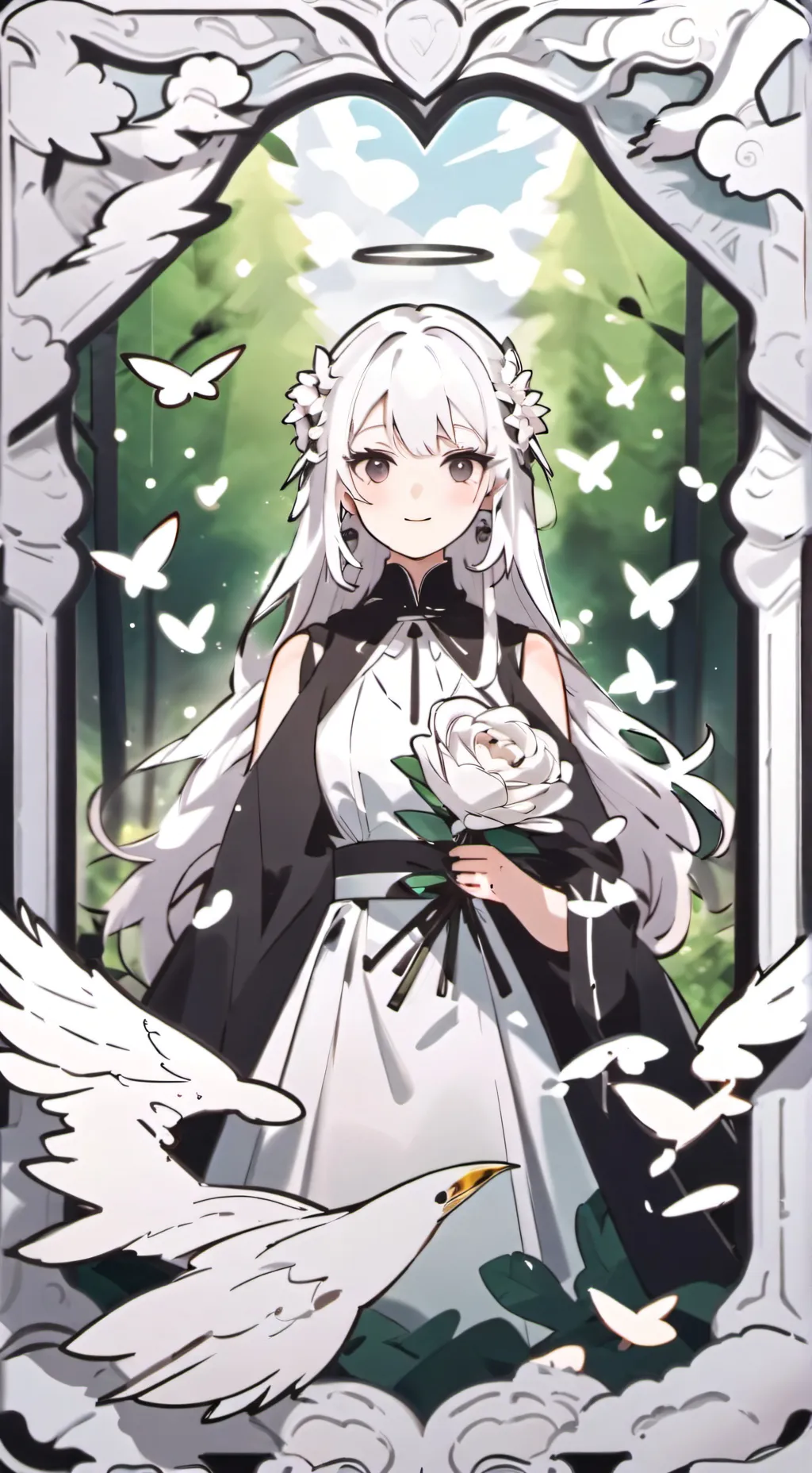 ai character: luna  background