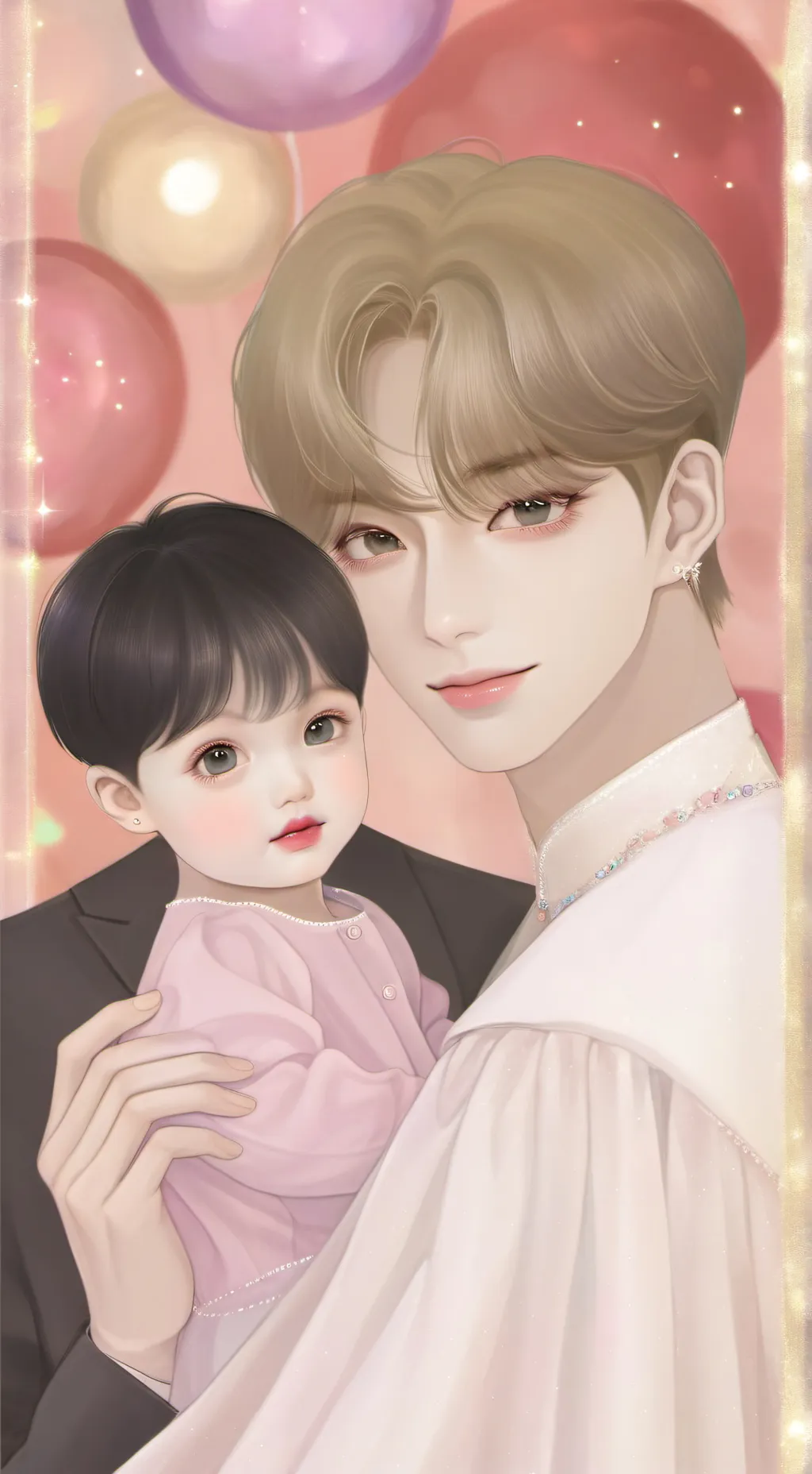 ai character: Suga/Min Yoongi😺💜🎀 background