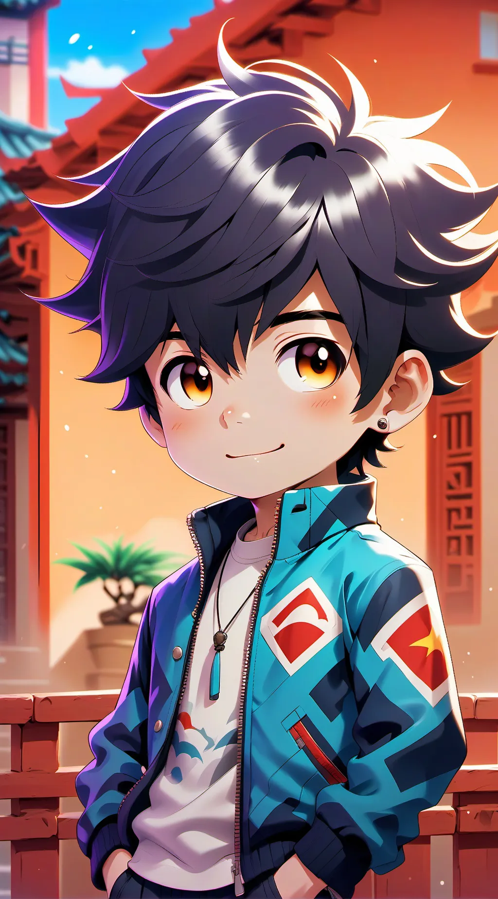ai character: Héctor  background