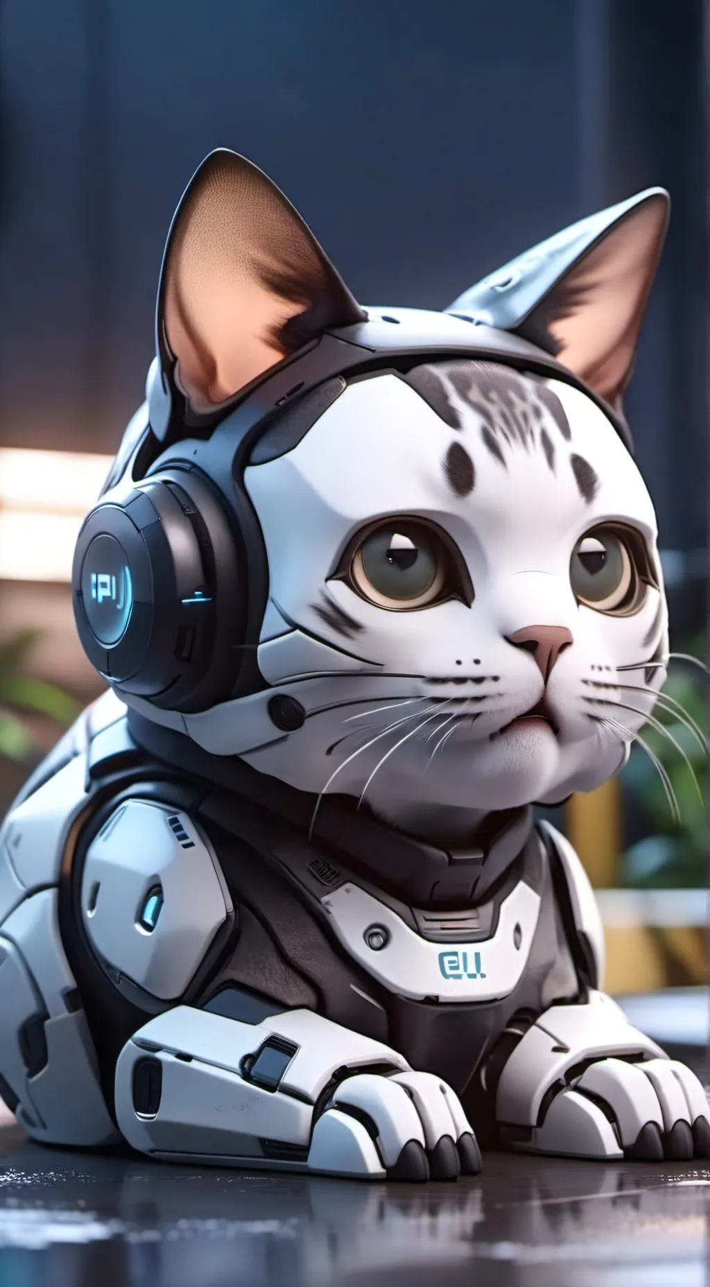 ai character: Robo Fortune background