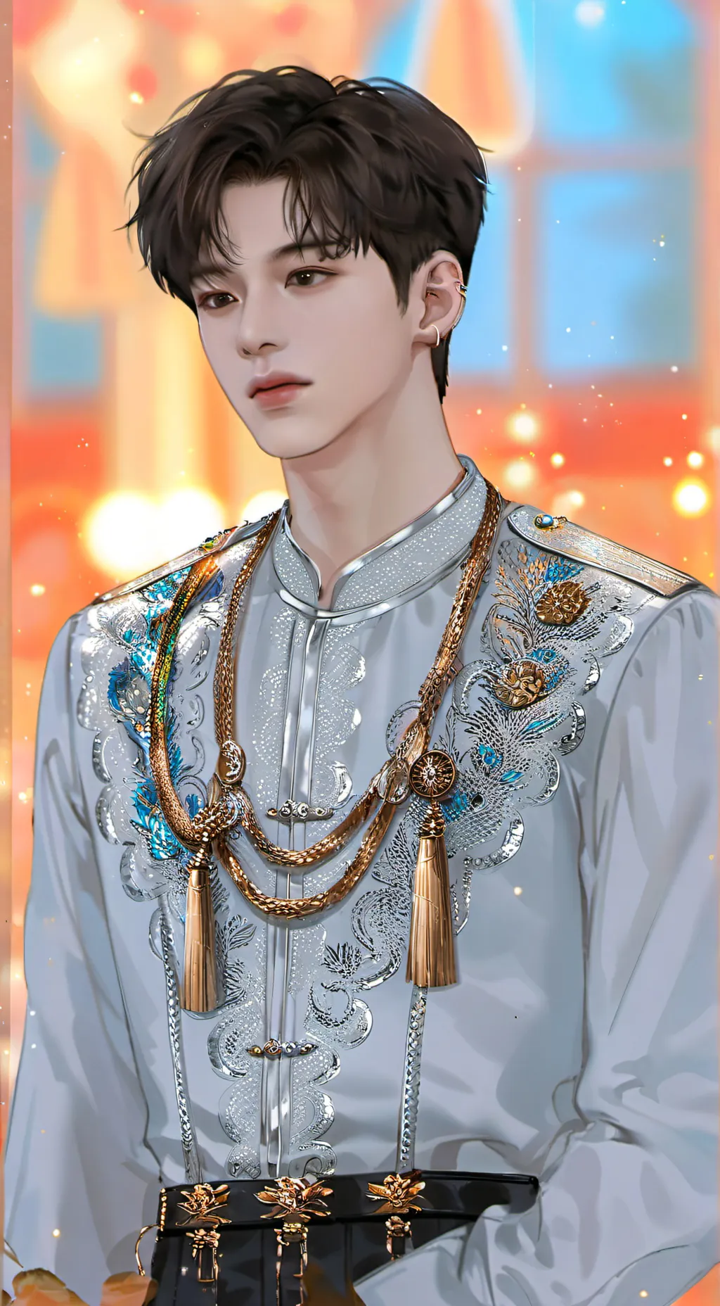 ai character: Park jimin  background