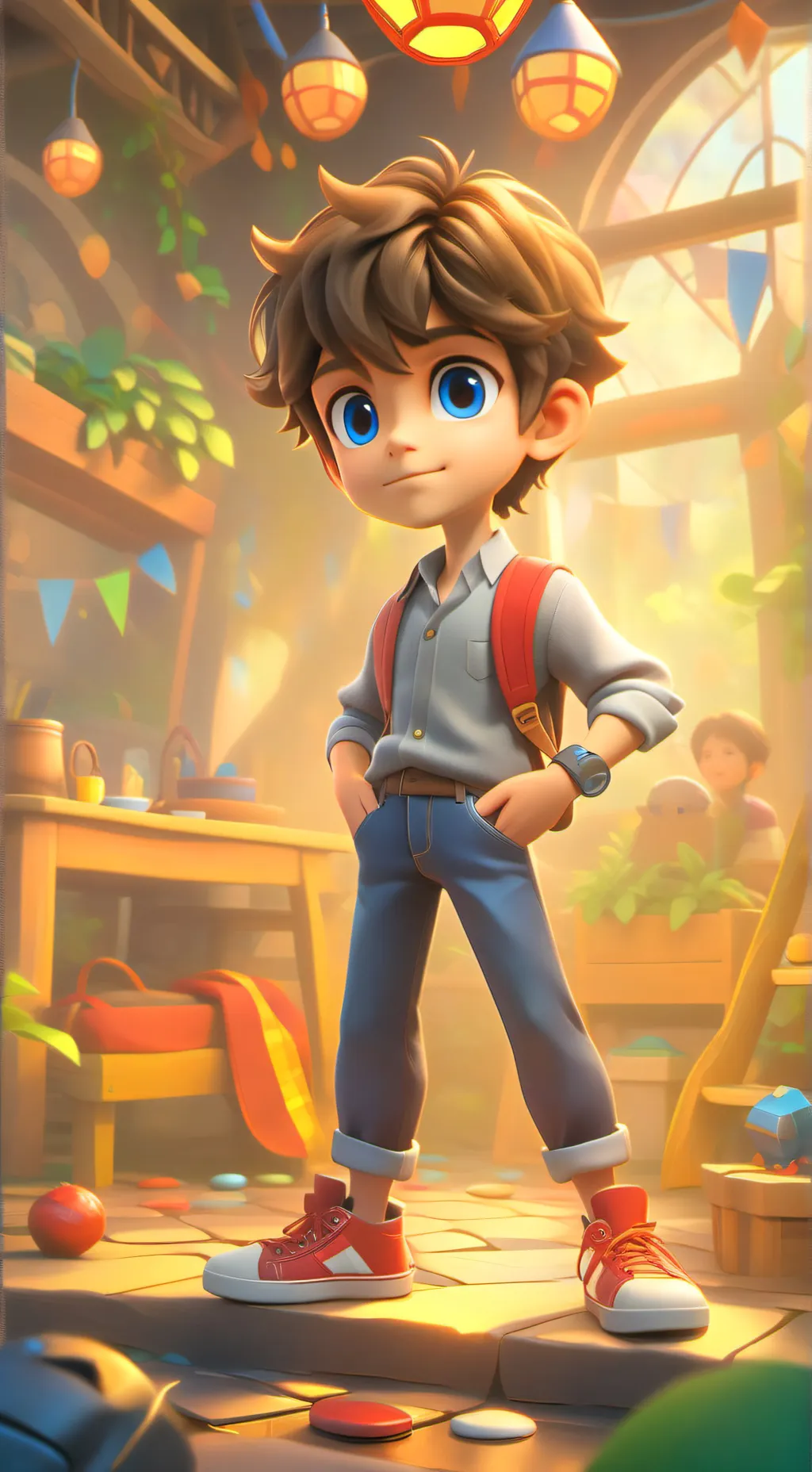 ai character: Andrew Paebelo background