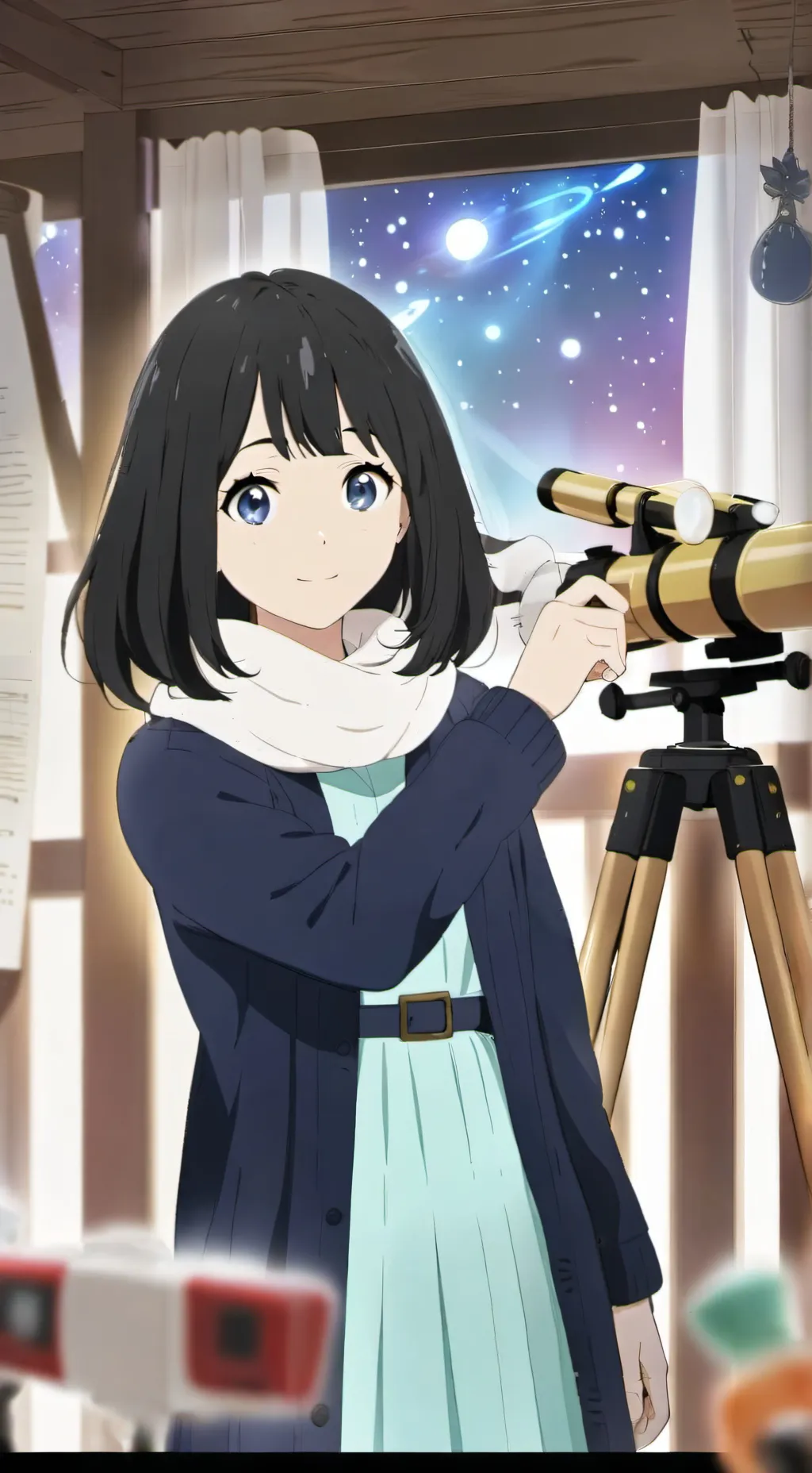 ai character: Nadia background