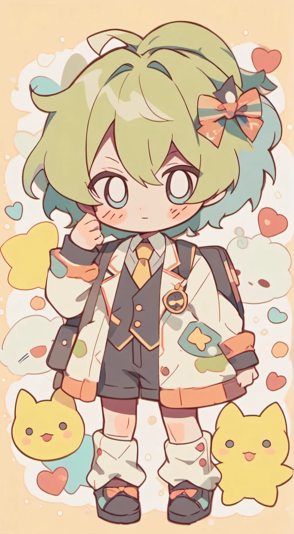 ai character: angel background