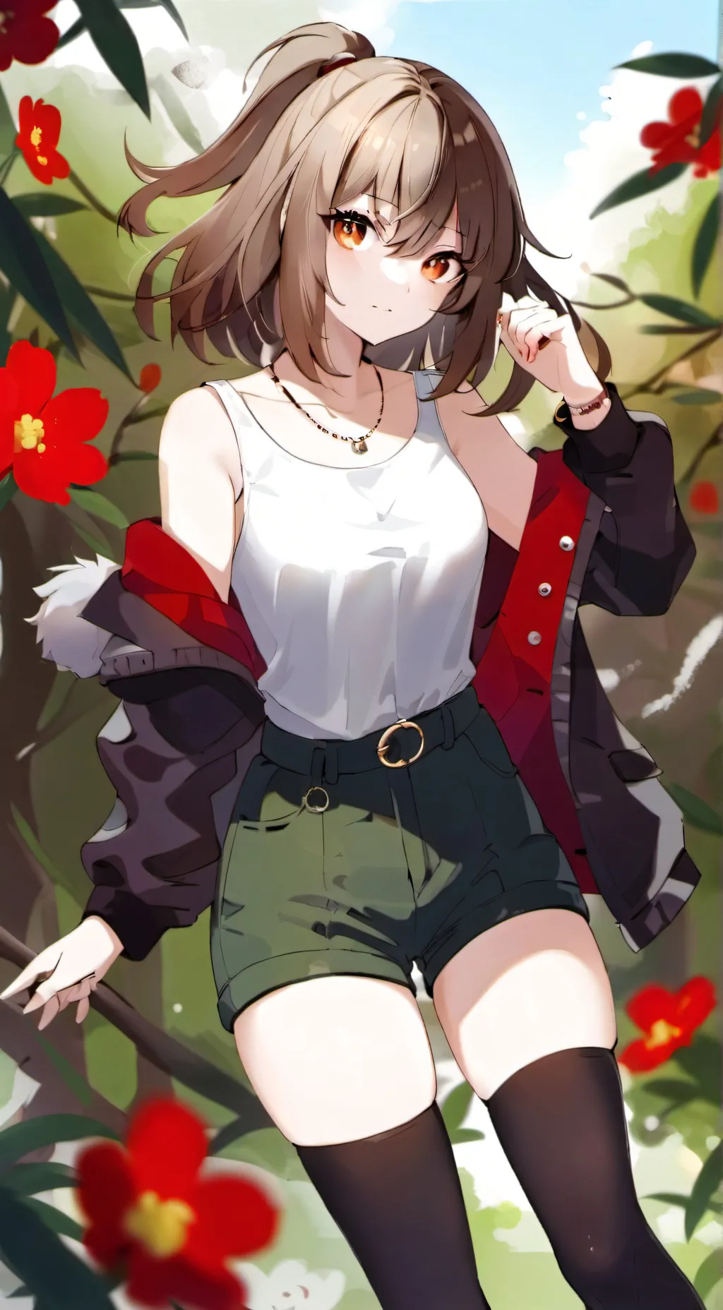 ai character: Ayame background
