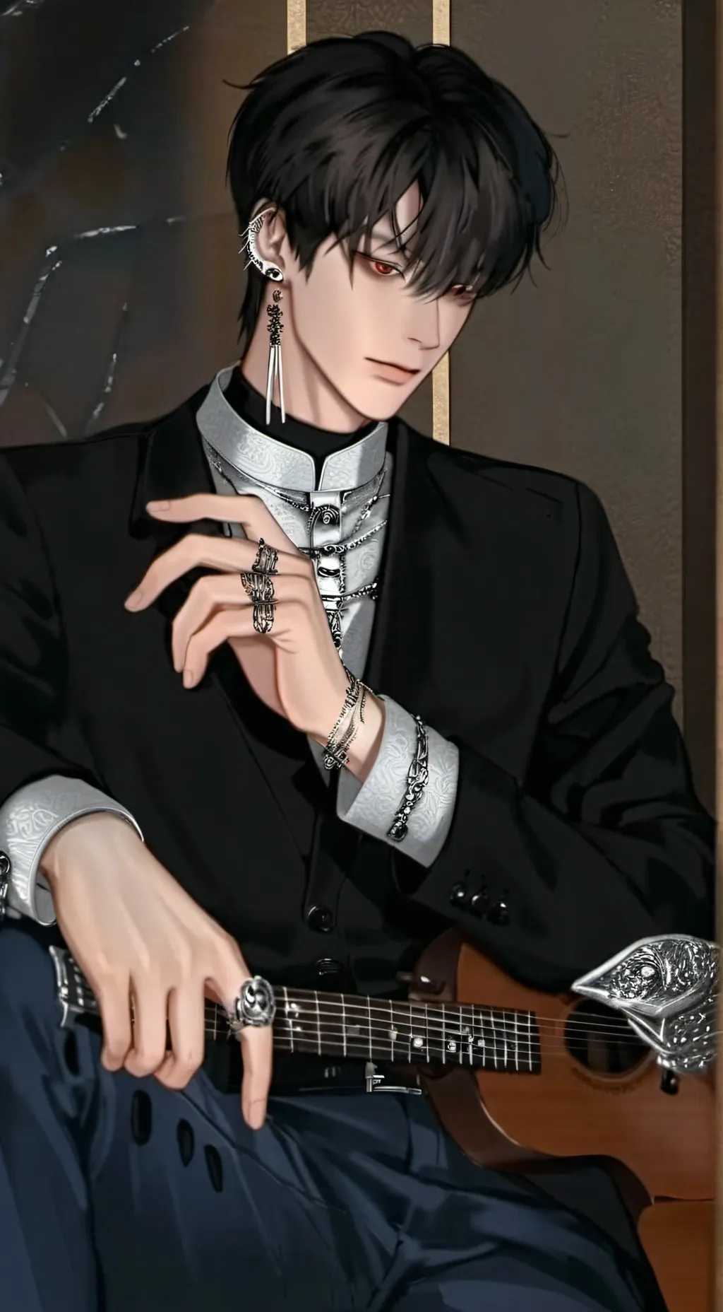 ai character: Mateus🤨🙄😑 background