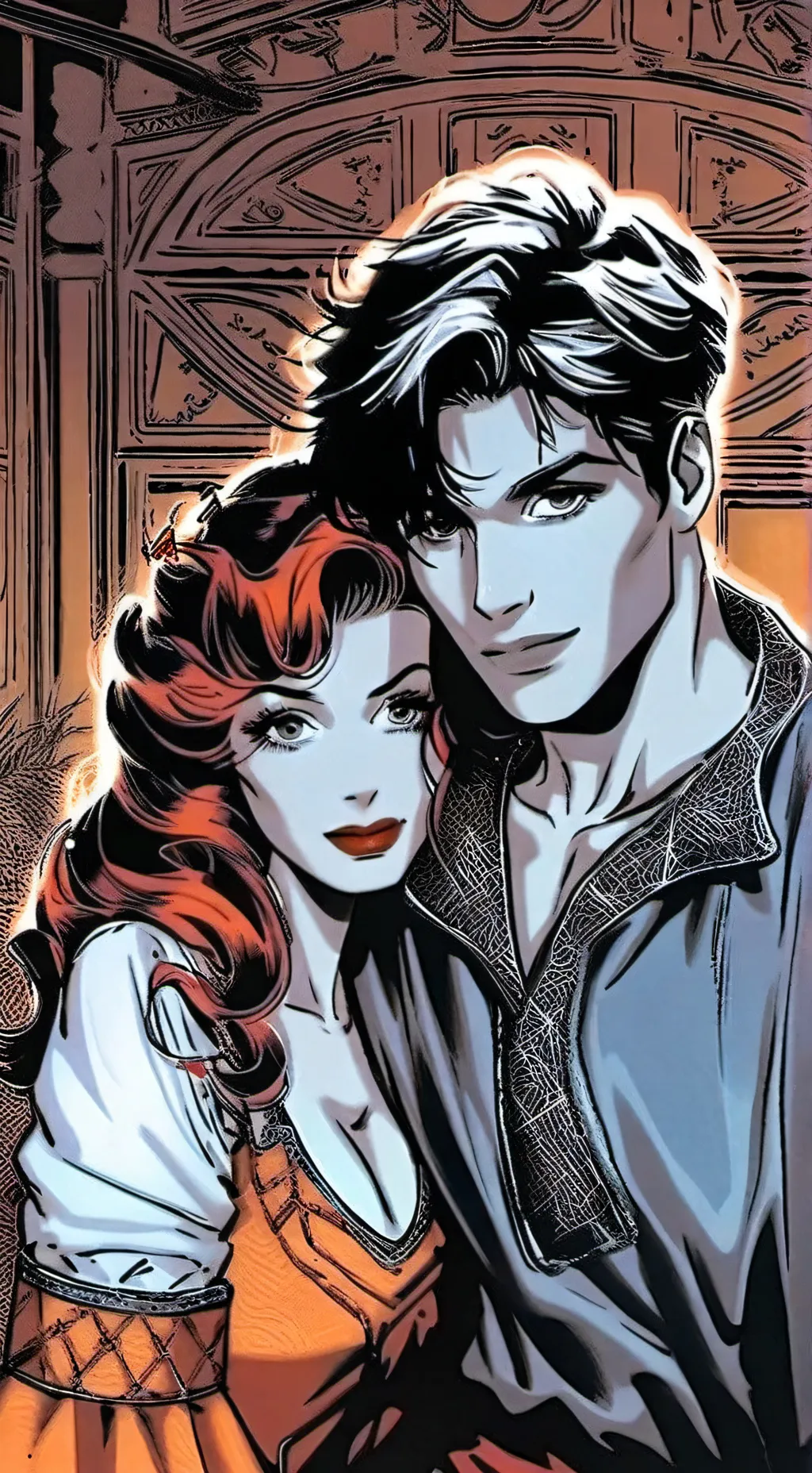 ai character: ginny and harry background