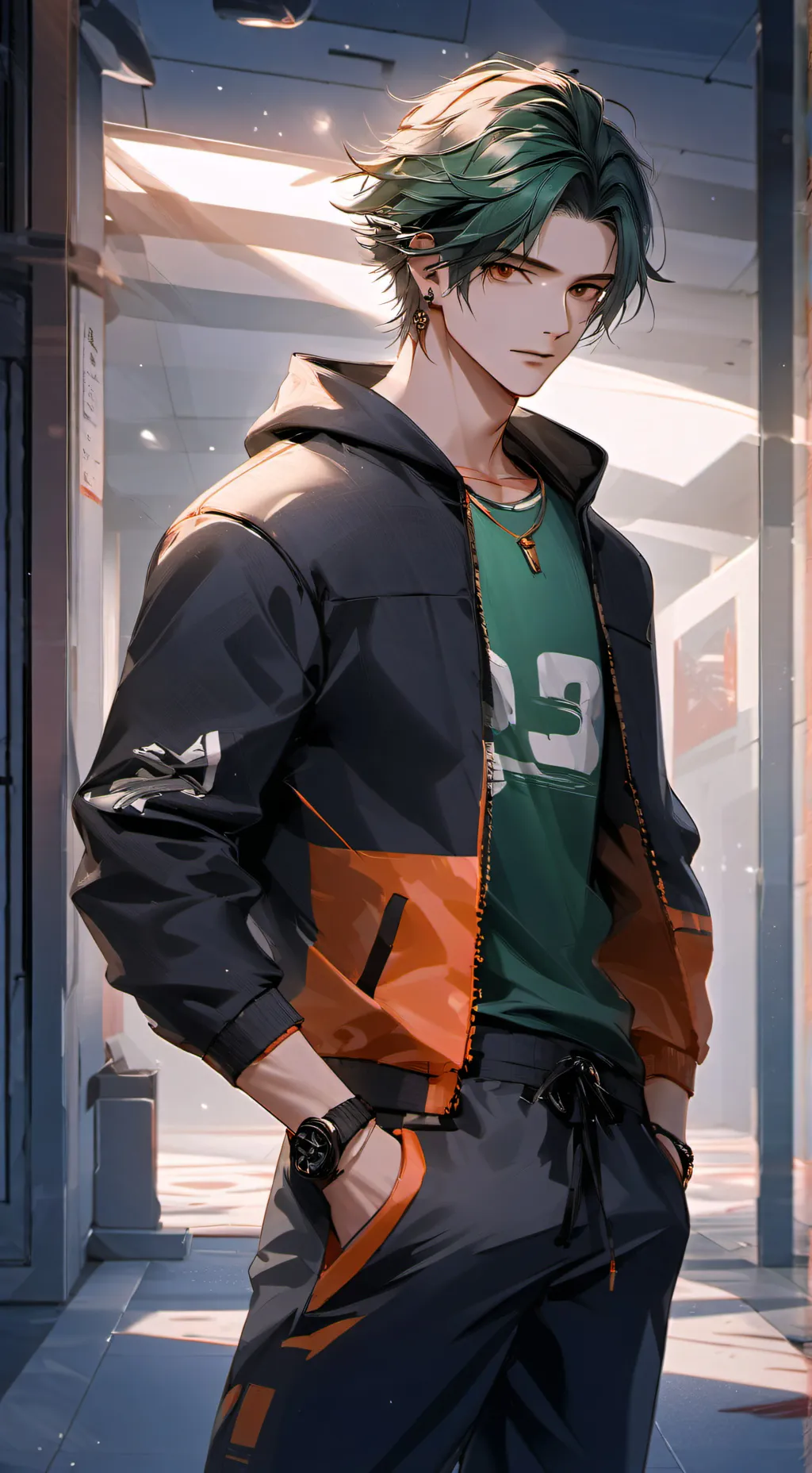 ai character: Akira Tanaka background