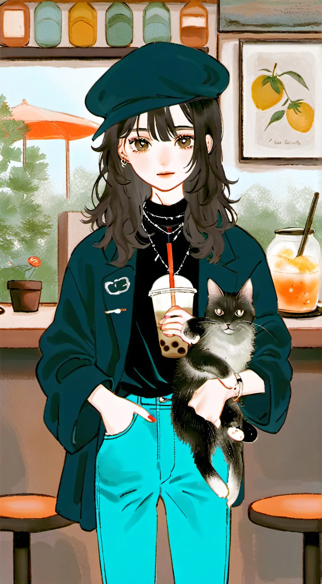 ai character: chiara background