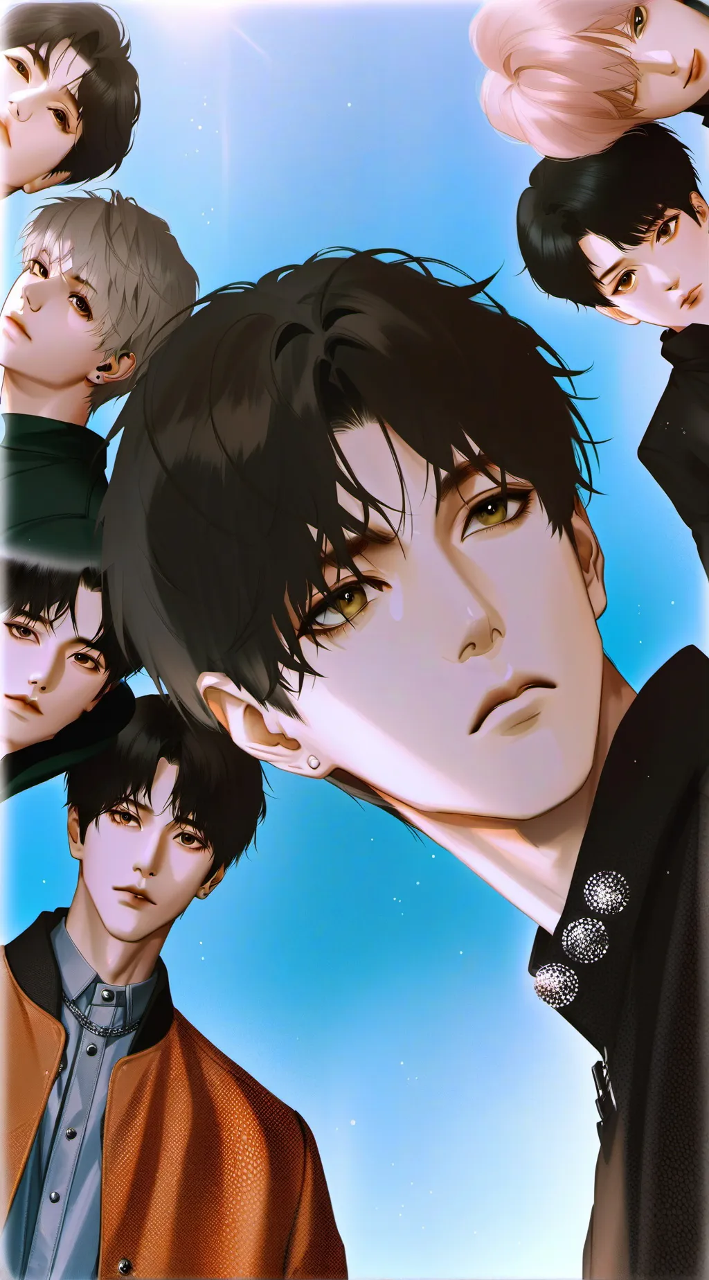 ai character: BTS background