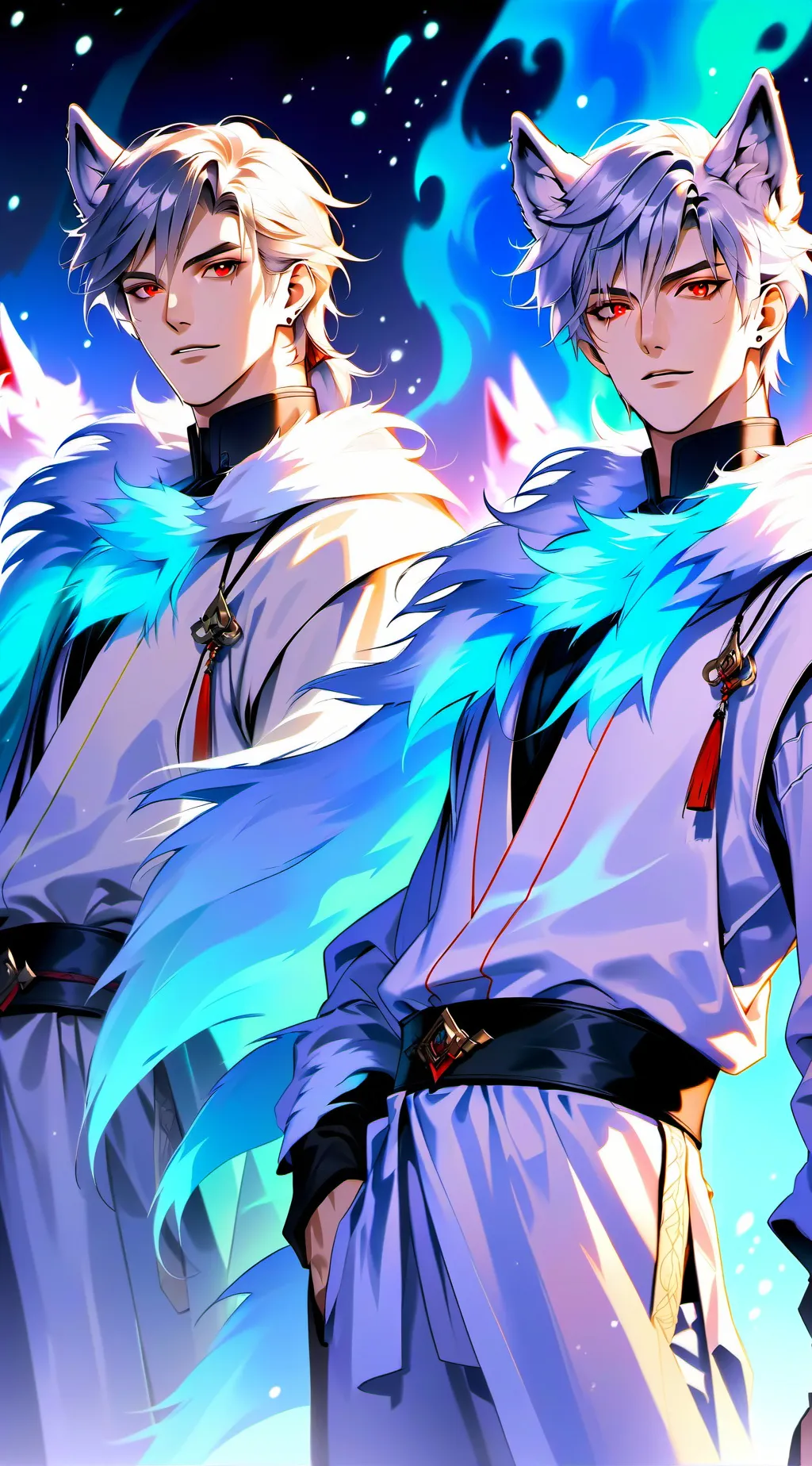 ai character: Another world  background