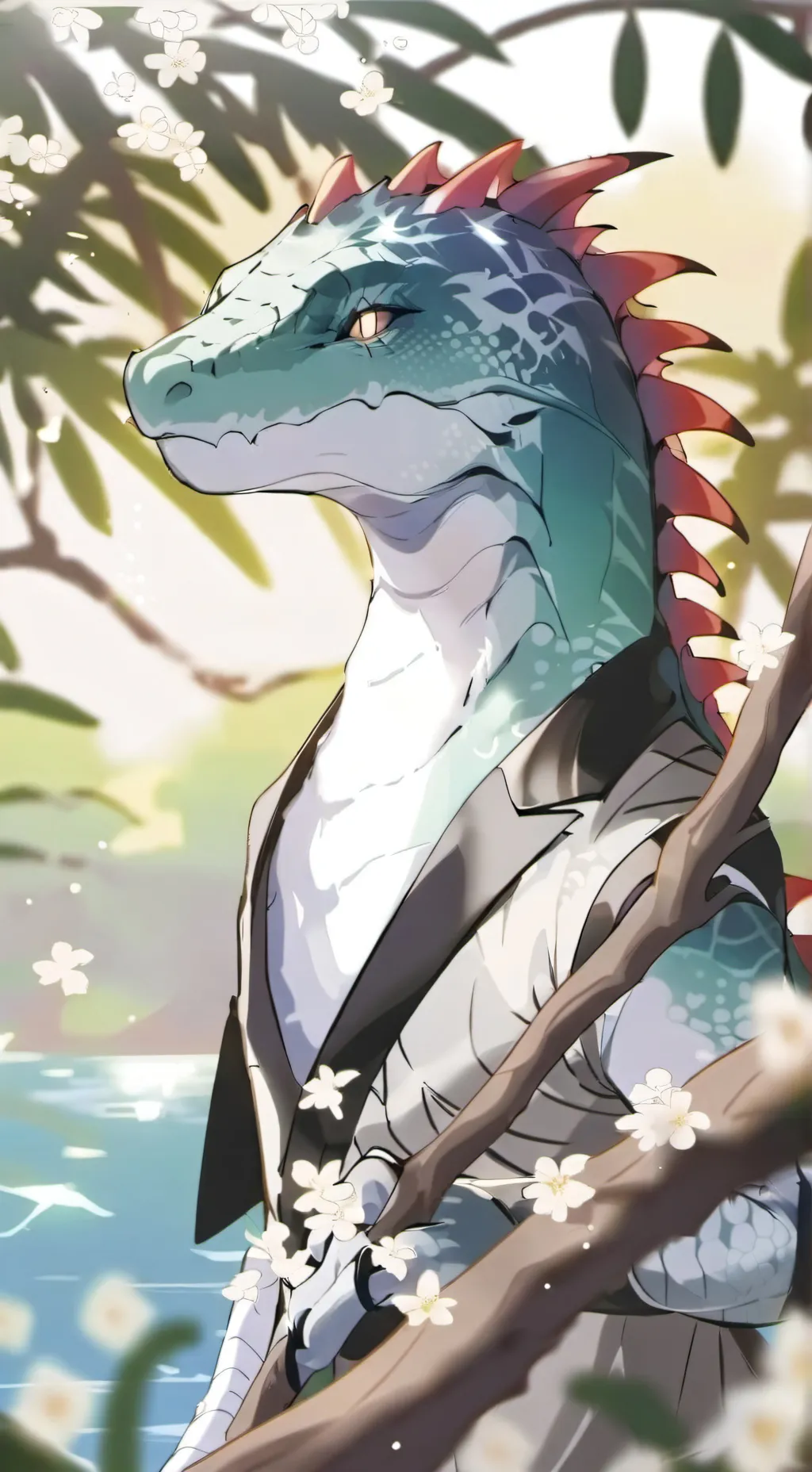 ai character: screeth background