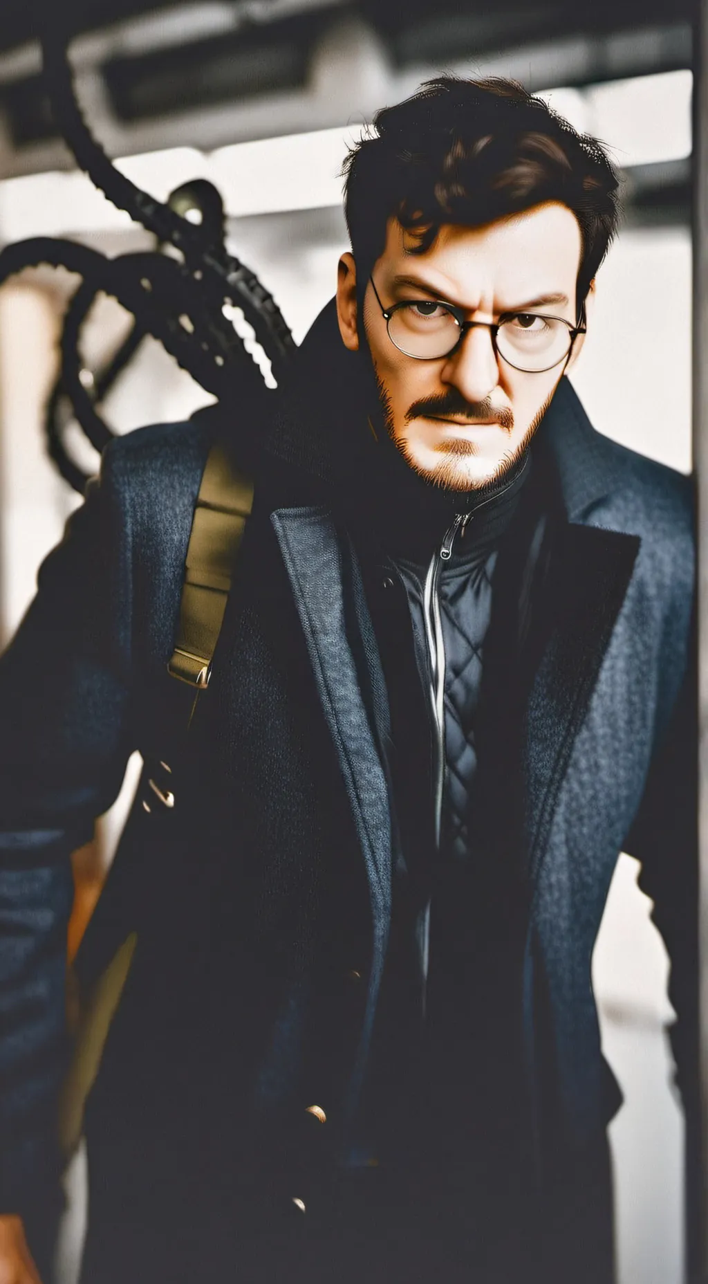 ai character: doctor octopus background