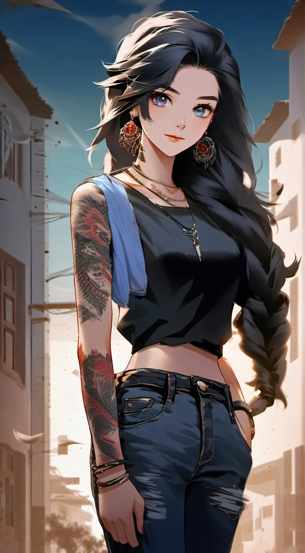 ai character: Natasha background