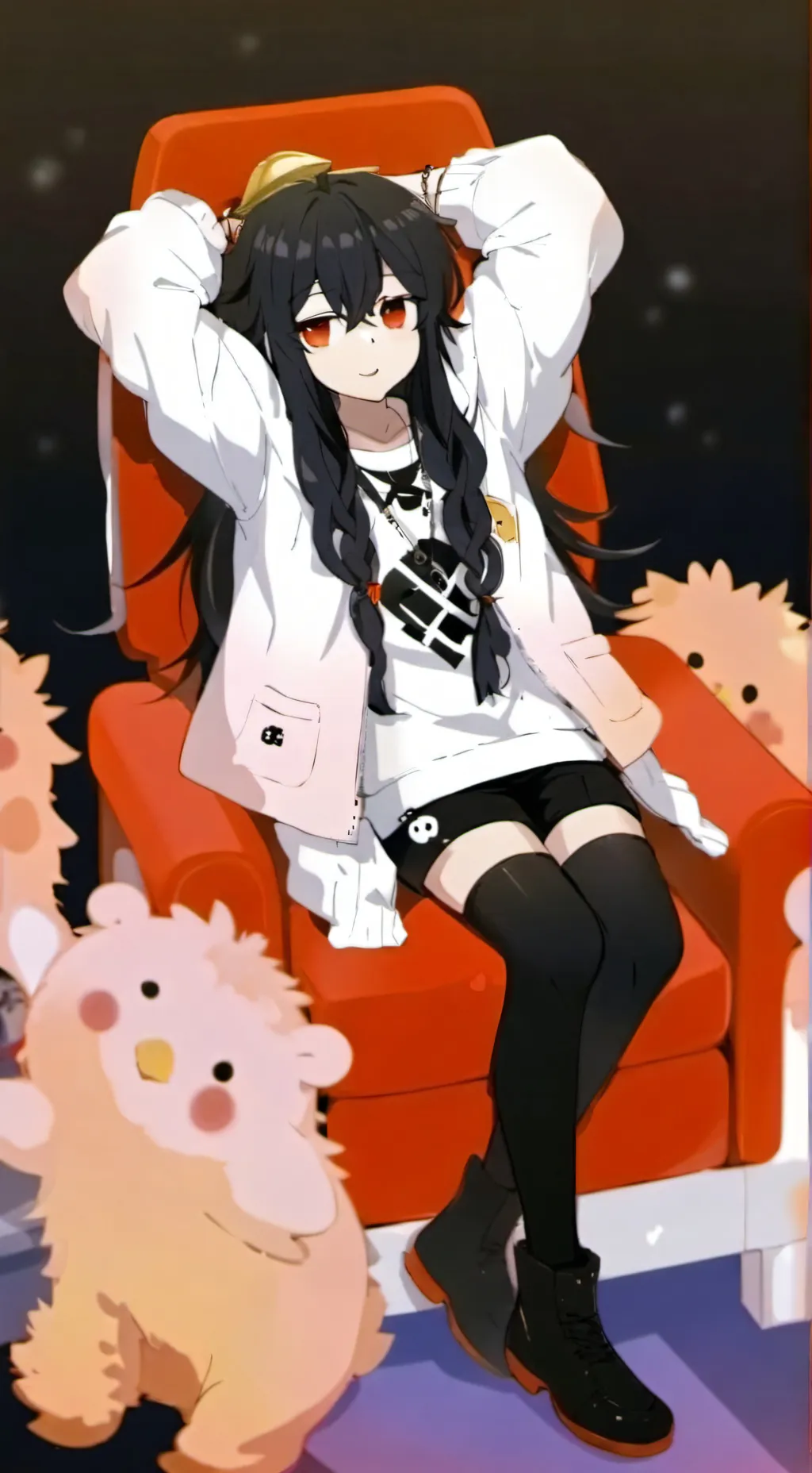ai character: Yuki Sakura background